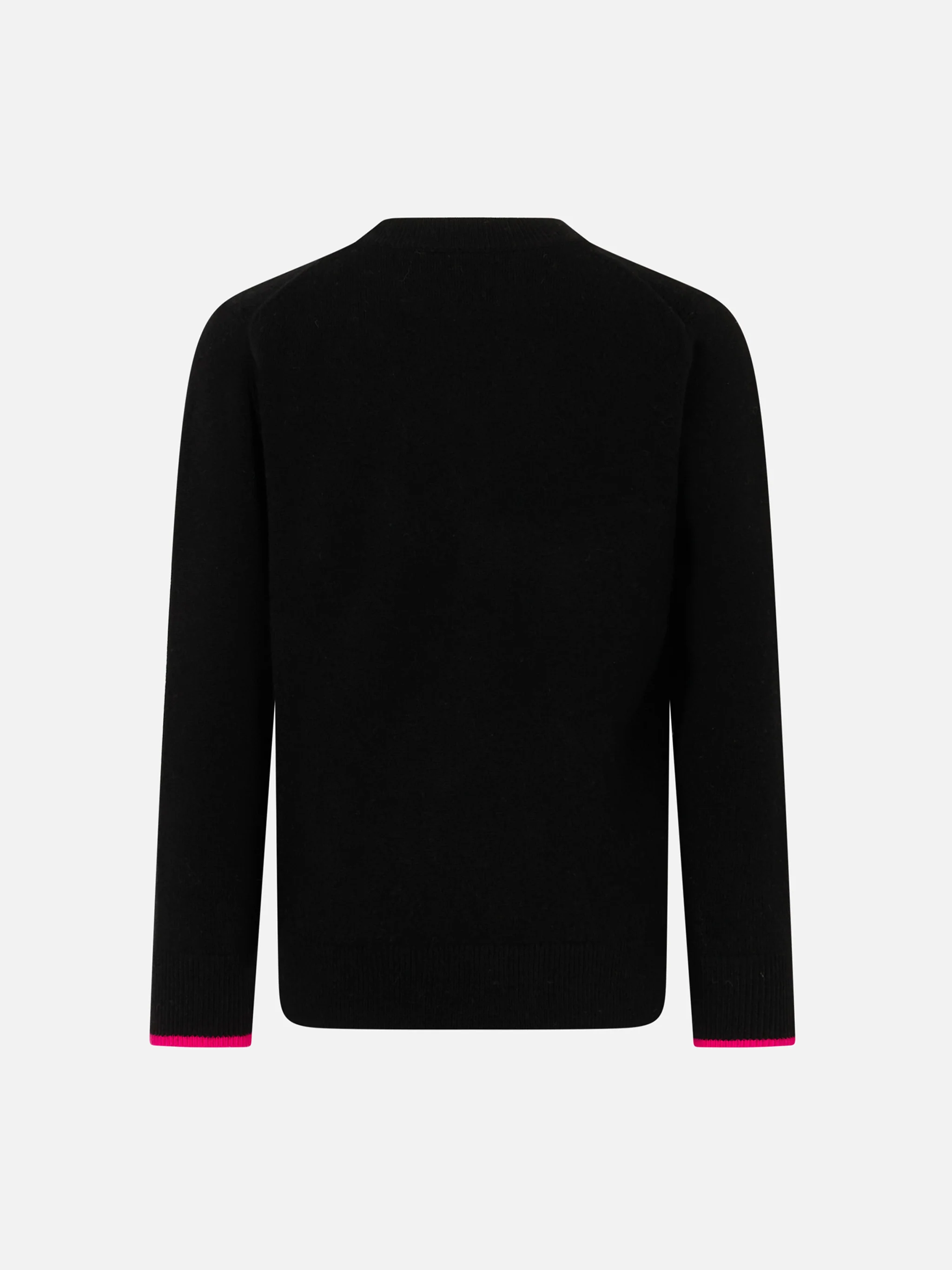Maglione da bambina a girocollo nero con stampa Barbie | EDIZIONE SPECIALE BARBIE - Image 3