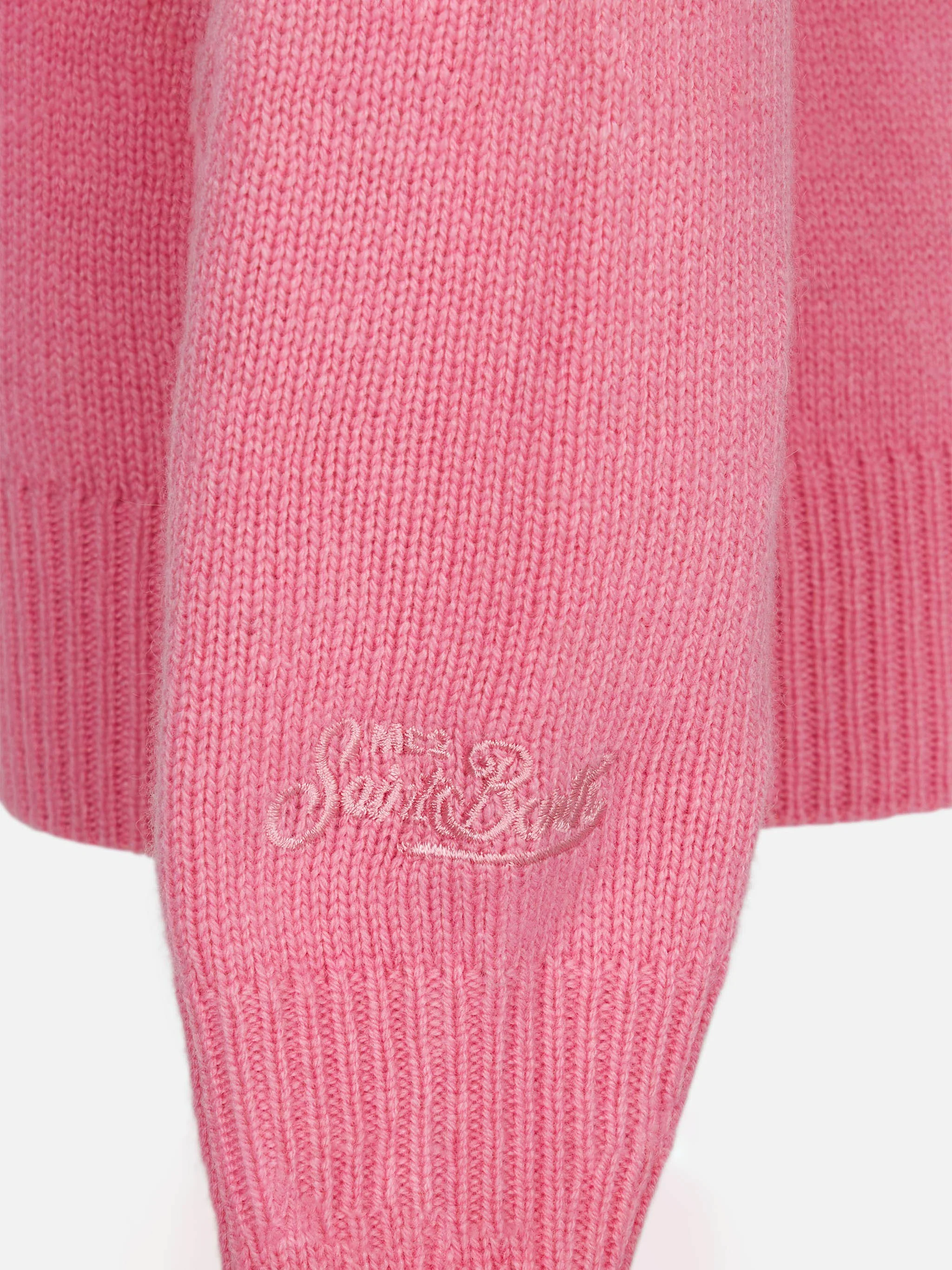Maglione da bambina girocollo con ricamo orsetti - Image 3
