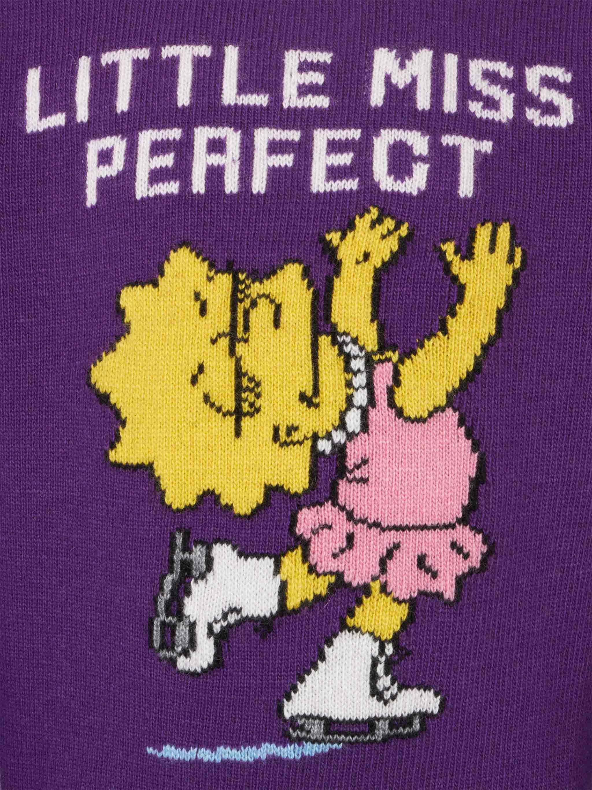 Maglione da bambina girocollo con stampa Lisa Simpson | EDIZIONE SPECIALE SIMPSON - Image 2
