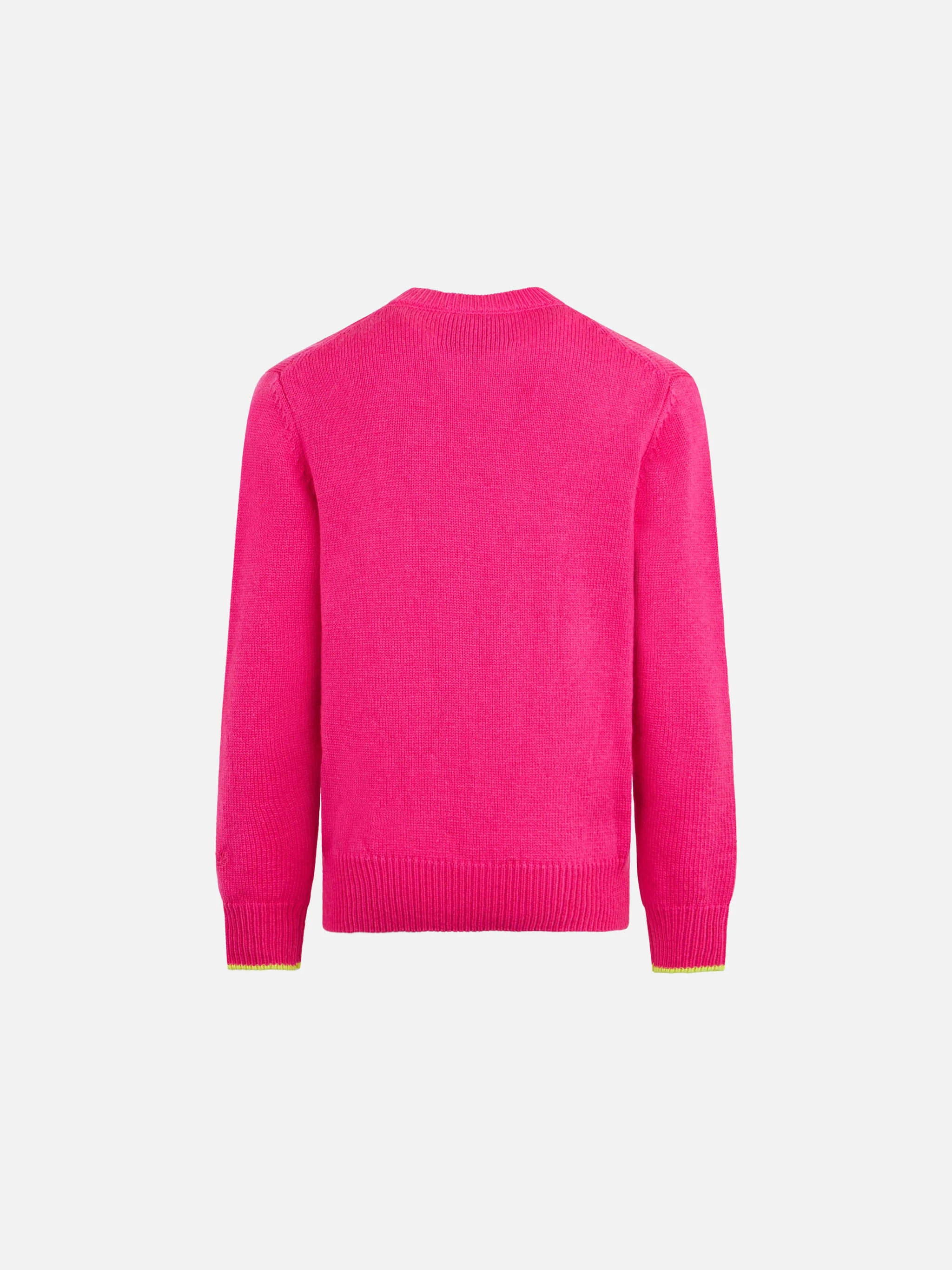 Maglione da bambina girocollo con ricamo My mom is Cool - Image 2