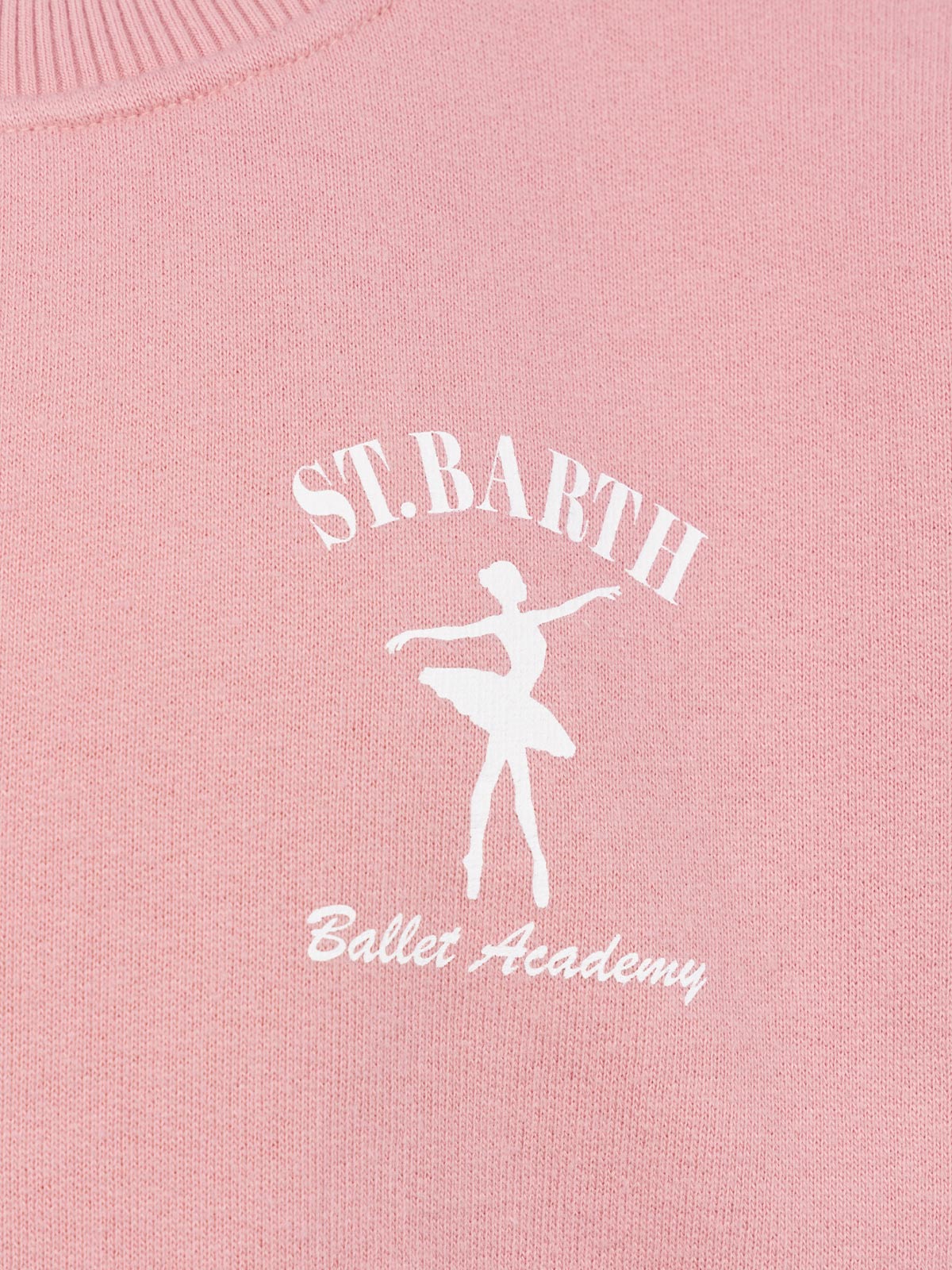 Felpa girocollo da bambina Briony con stampa St. Barth ballet academy - Image 3