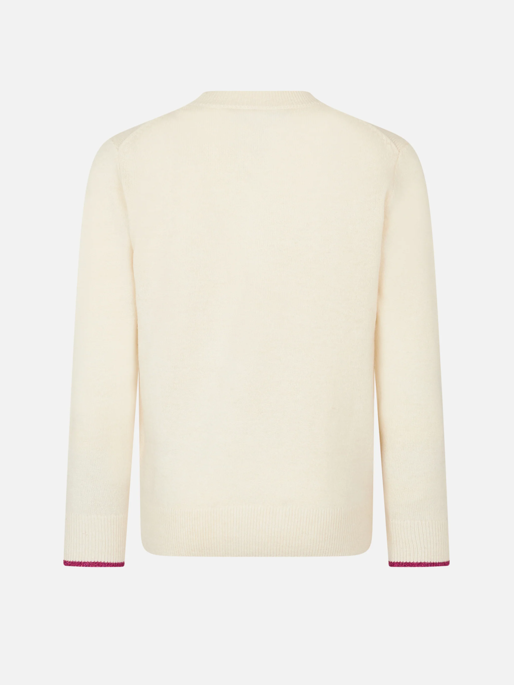 Maglione da bambina a girocollo bianco con stampa Barbie | EDIZIONE SPECIALE BARBIE - Image 3