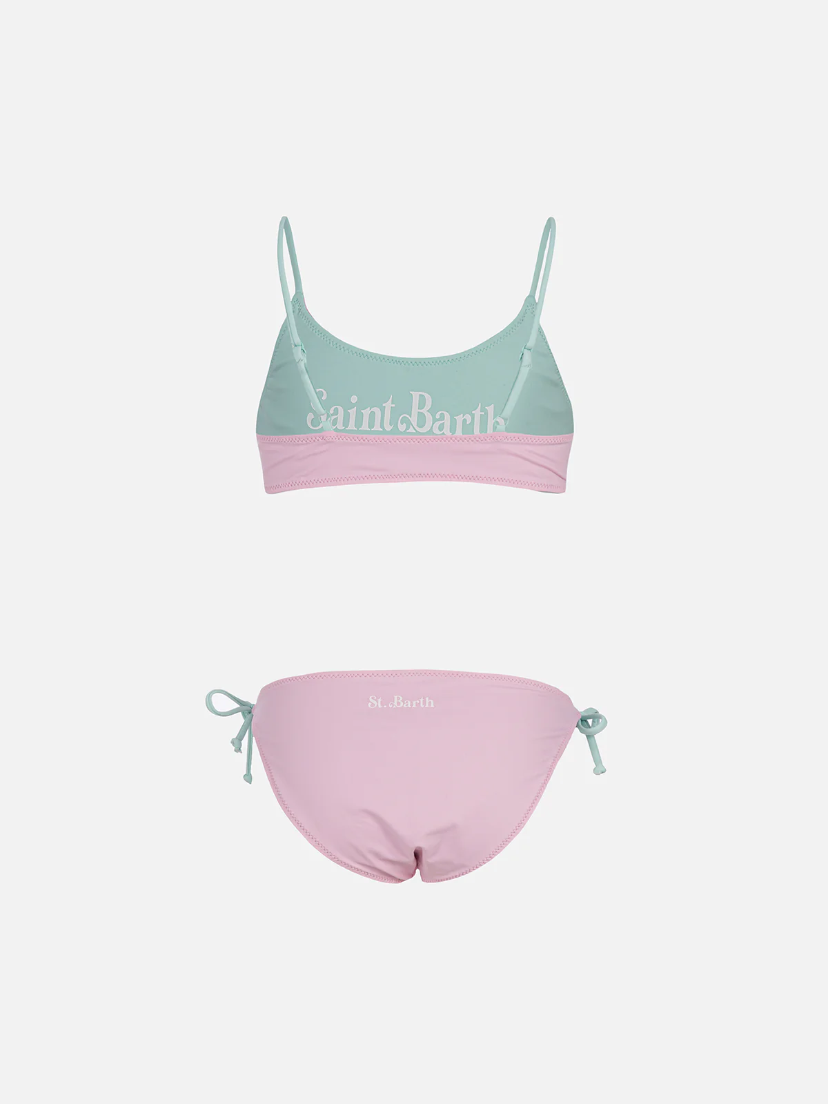 Bikini a bralette double face da bambina Jaiden - Image 2