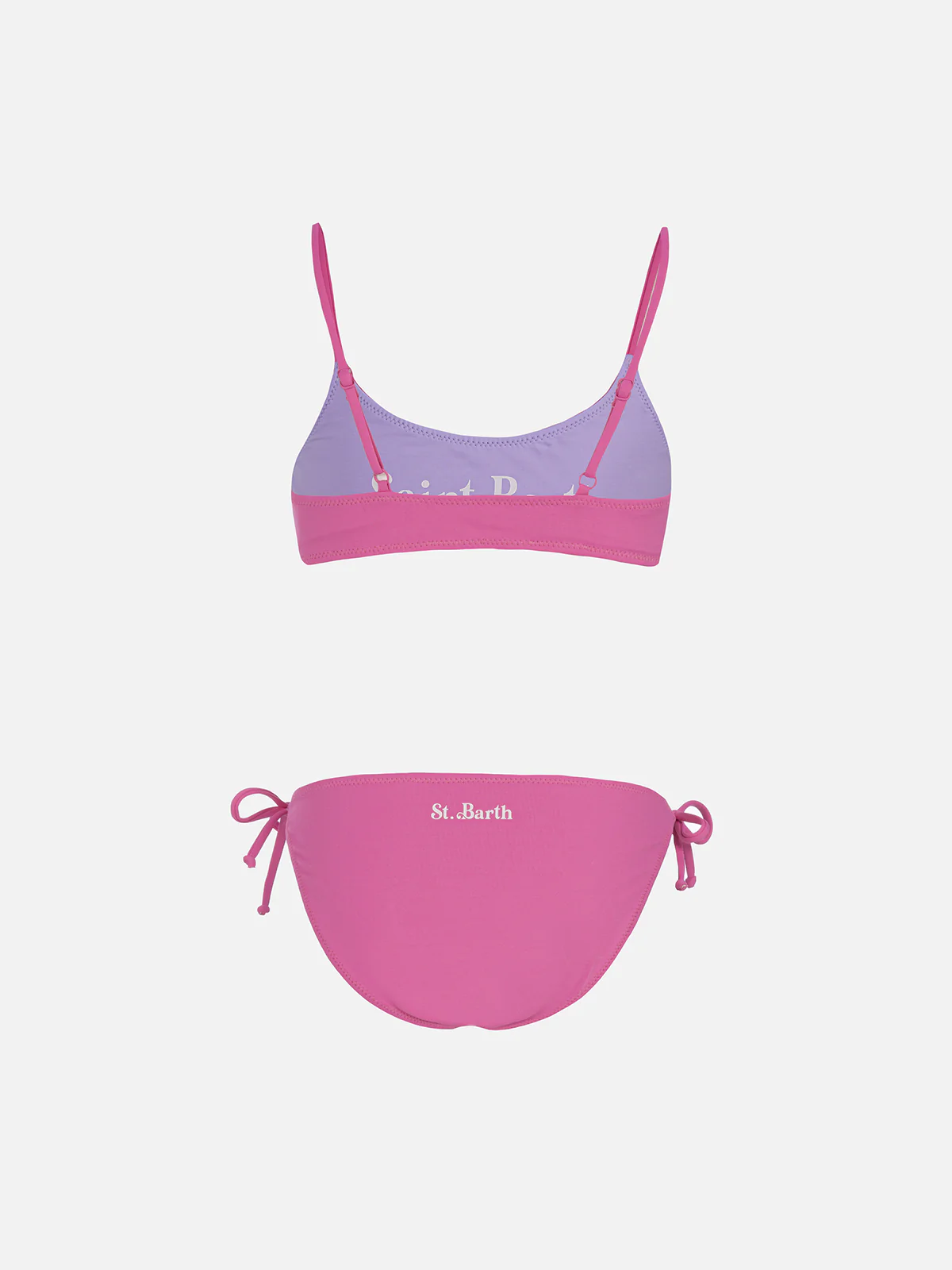 Bikini a bralette double face da bambina Jaiden - Image 2