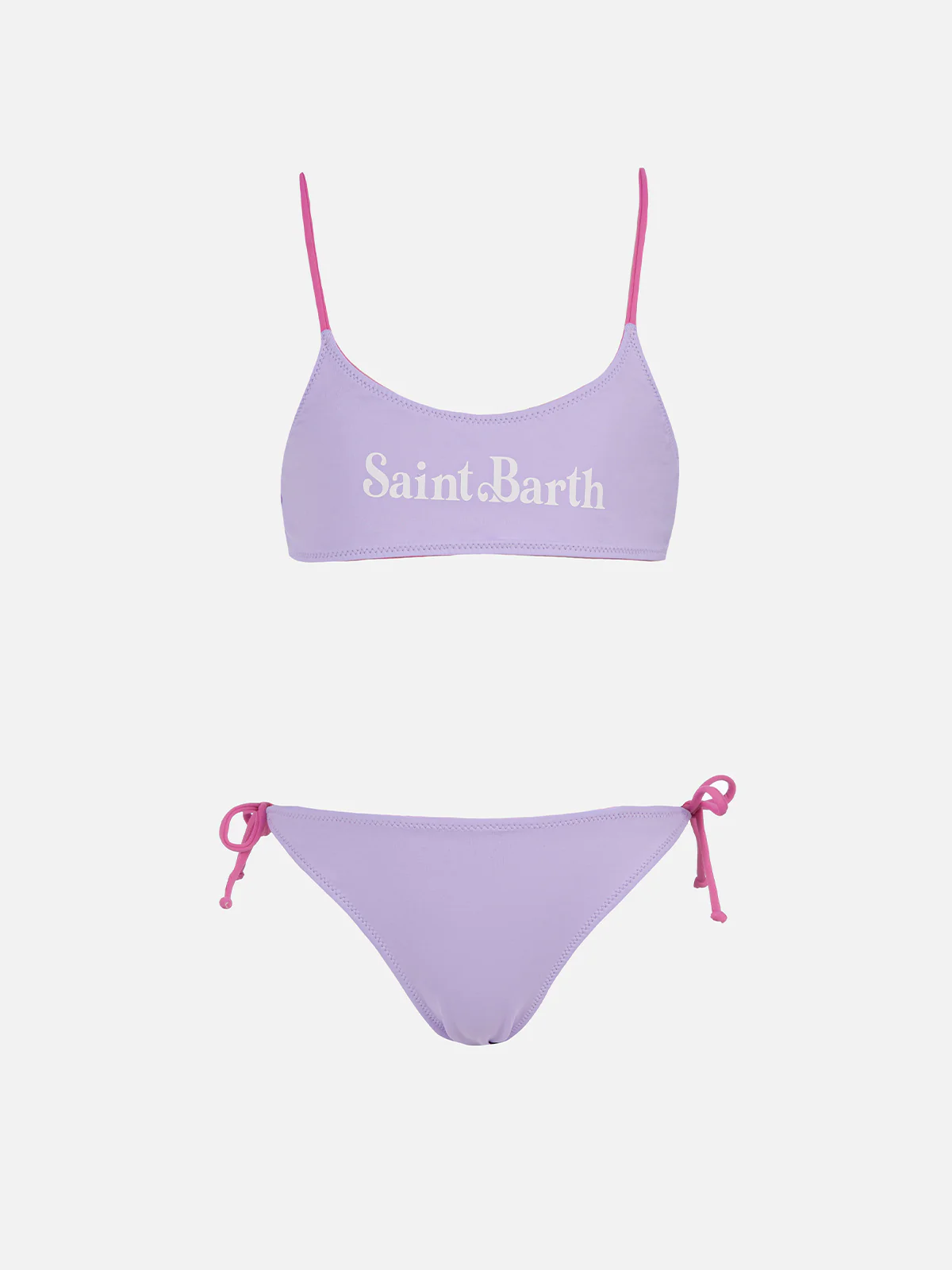 Bikini a bralette double face da bambina Jaiden - Image 3