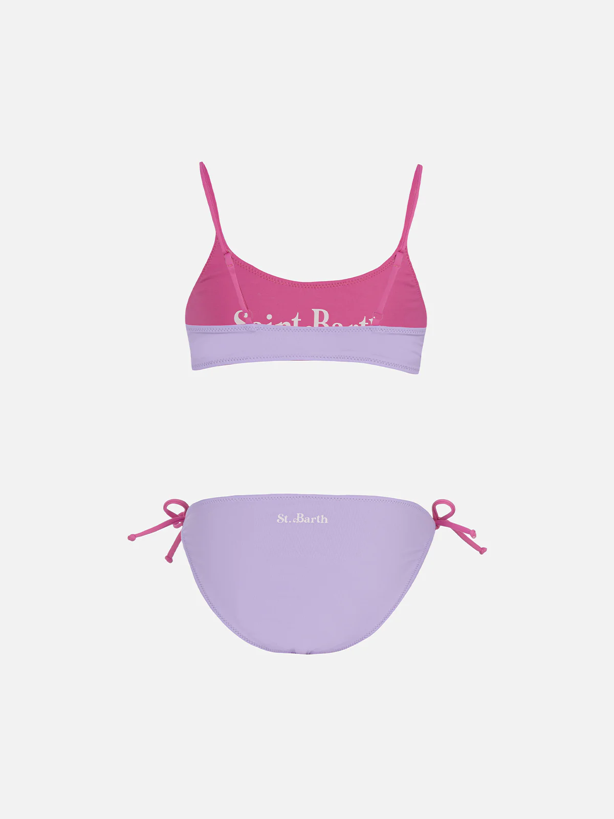 Bikini a bralette double face da bambina Jaiden - Image 4