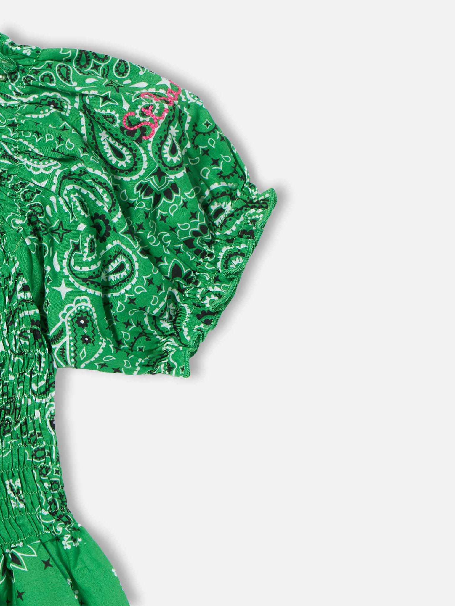 Abito da bambina stampa bandana - Image 3