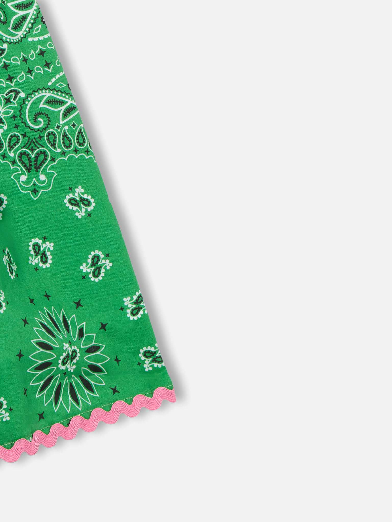 Abito da bambina stampa bandana - Image 4