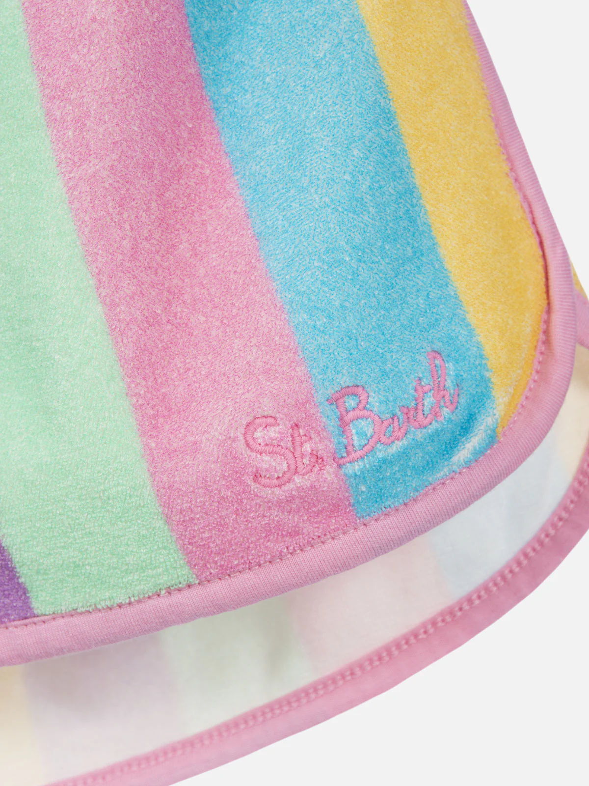 Pantaloncini pull up in spugna multicolore da bambina Curly - Image 3