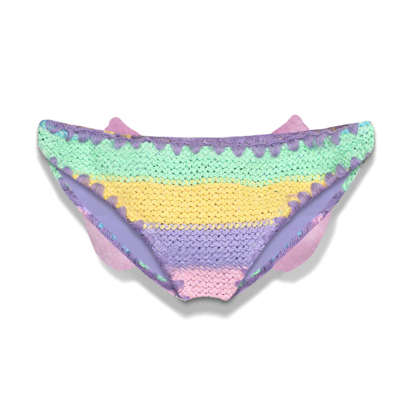 Slip da bagno da bambina pastello - Image 2