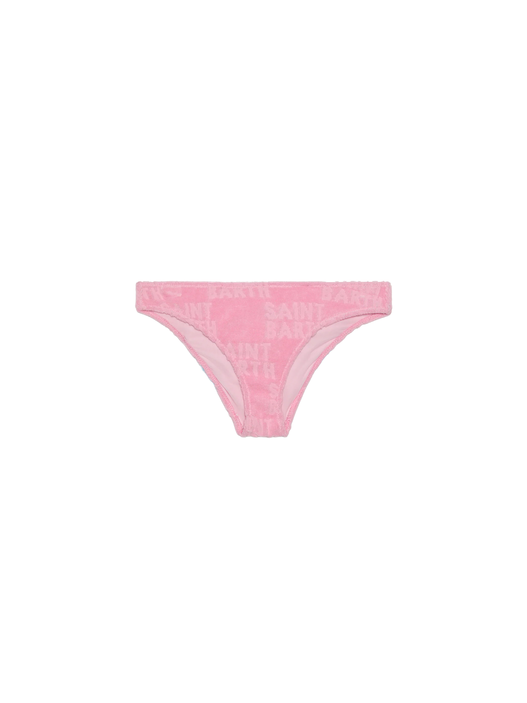 Slip da bagno da bambina in spugna rosa - Image 2