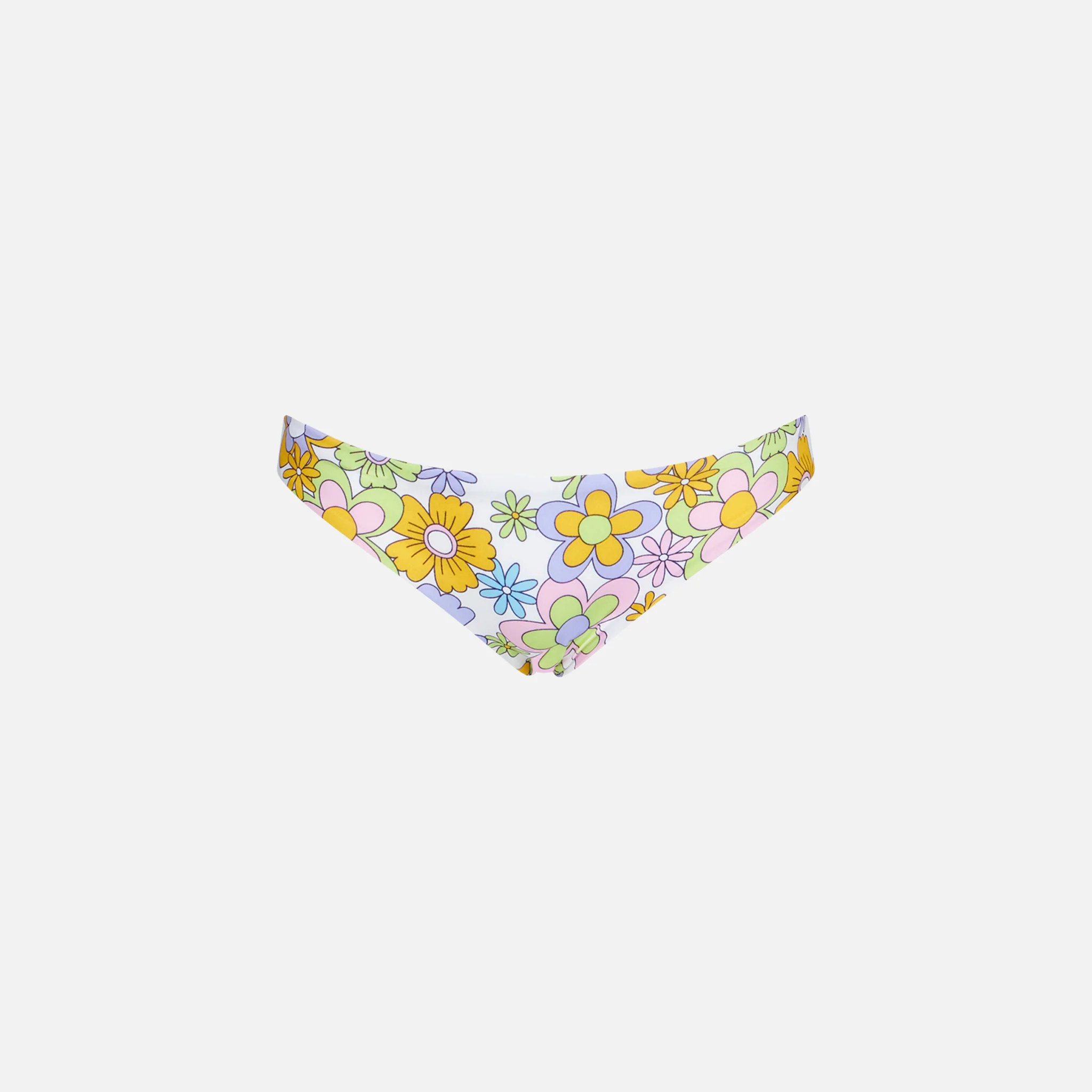 Slip da bagno da bambina con stampa fiori - Image 2