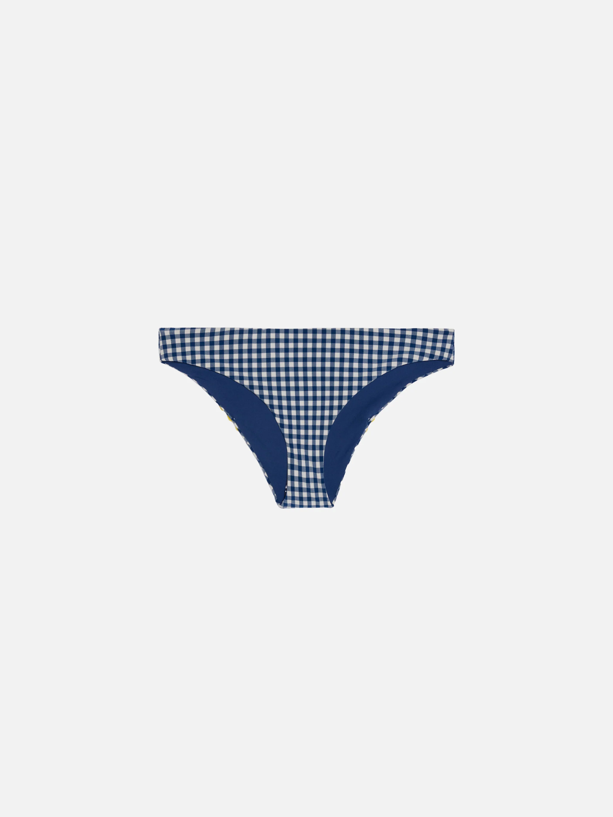 Slip da bagno da bambina con stampa vichy - Image 2
