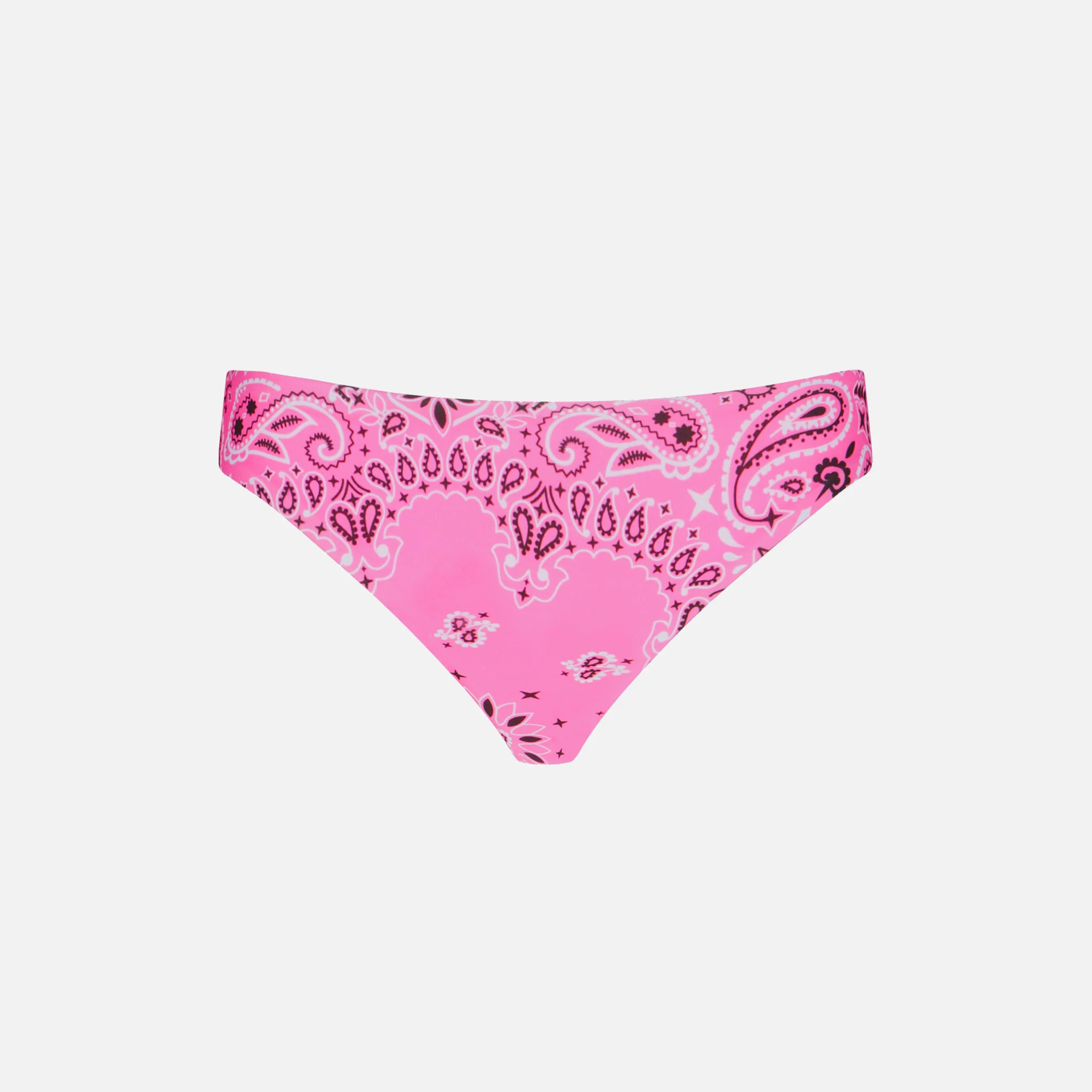 Slip da bagno da bambina con stampa bandana rosa - Image 2