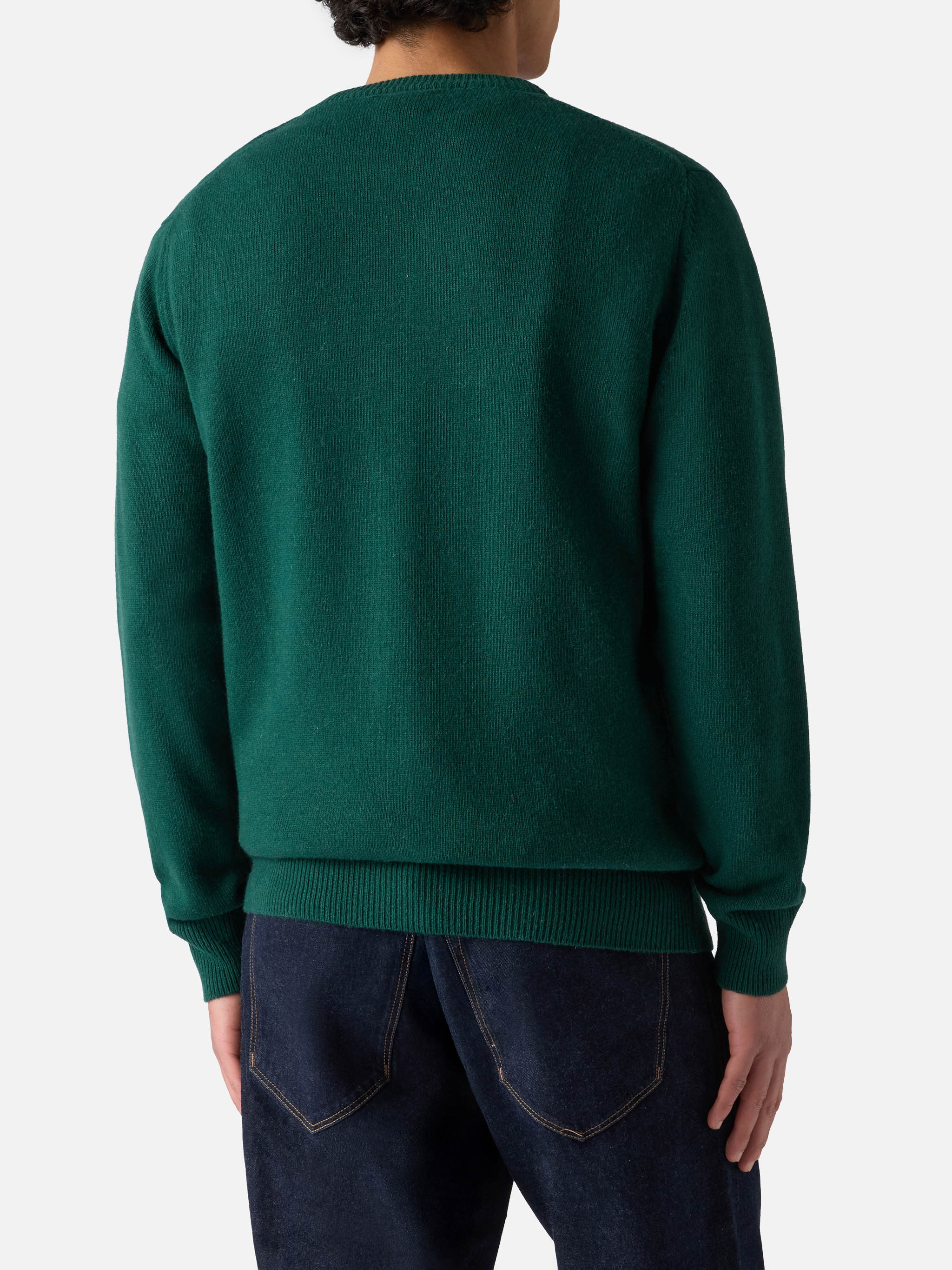 Girocollo Heron verde con jacquard Woodstock | SPECIAL EDITION PEANUTS - Image 3