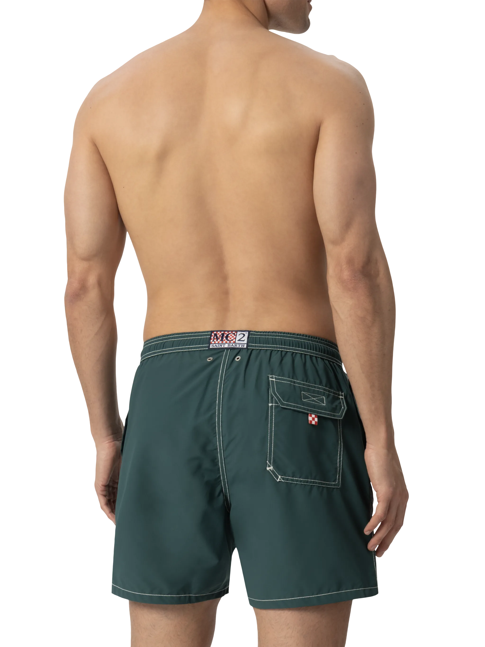 Costume classico legger Patmos verde - Image 4