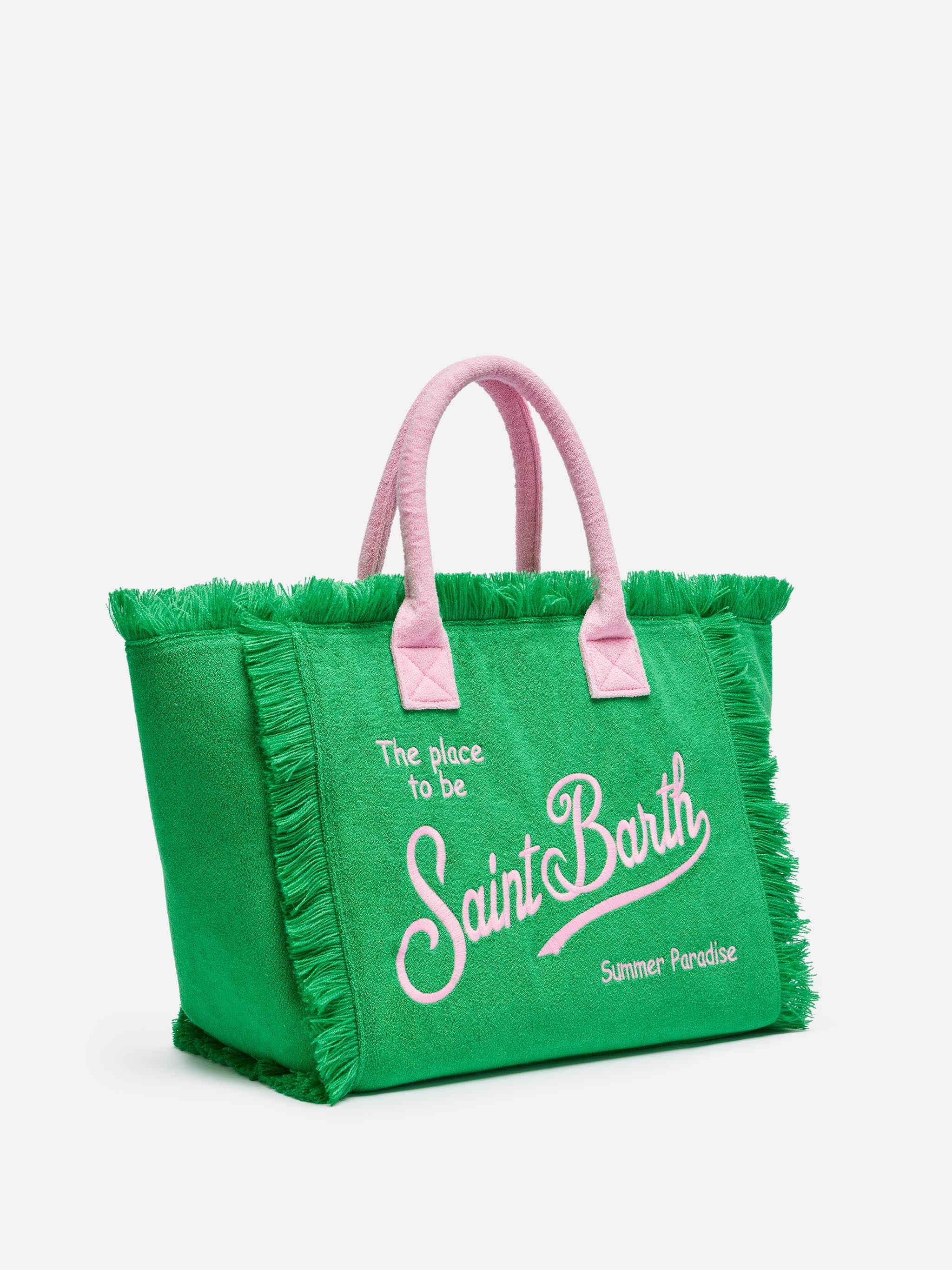 Borsa a spalla Vanity Sponge in spugna verde - Image 4