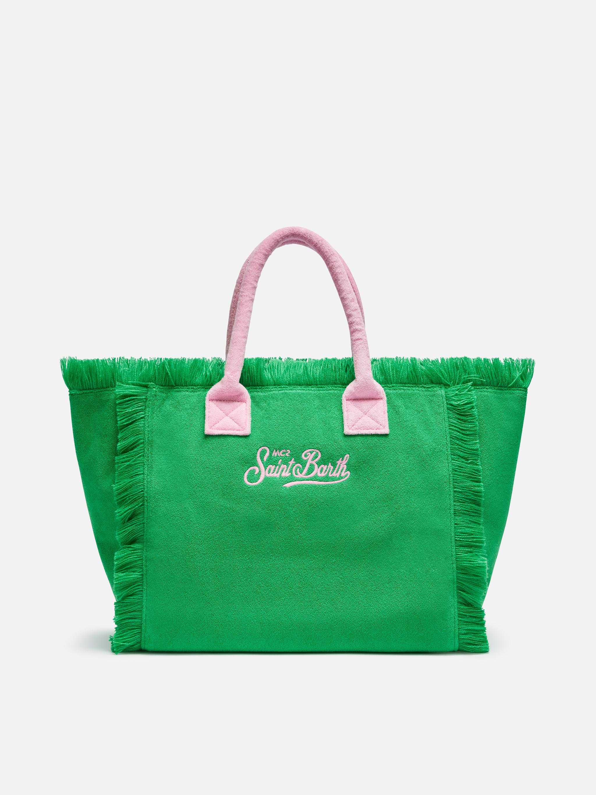 Borsa a spalla Vanity Sponge in spugna verde - Image 5