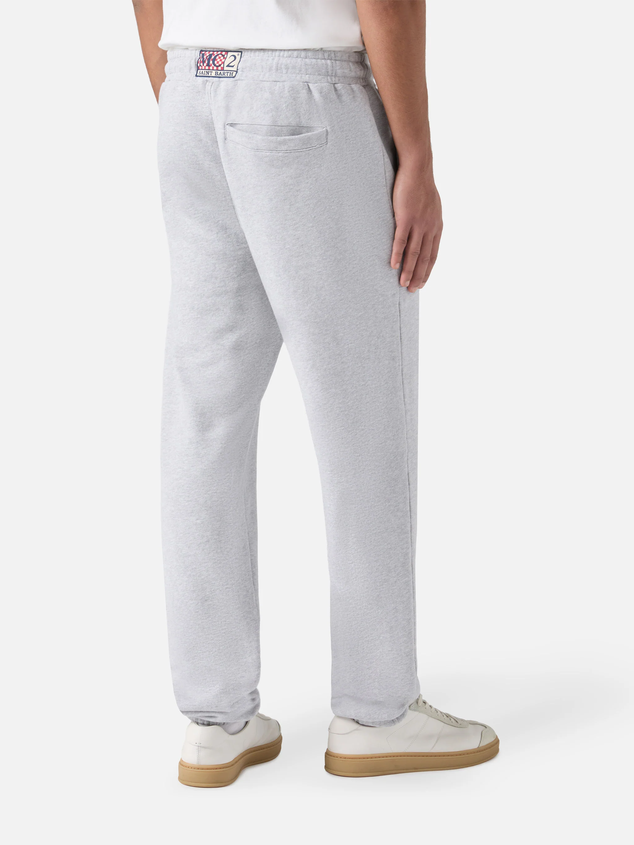 Pantaloni sportivi grigio mélange Bolt - Image 3