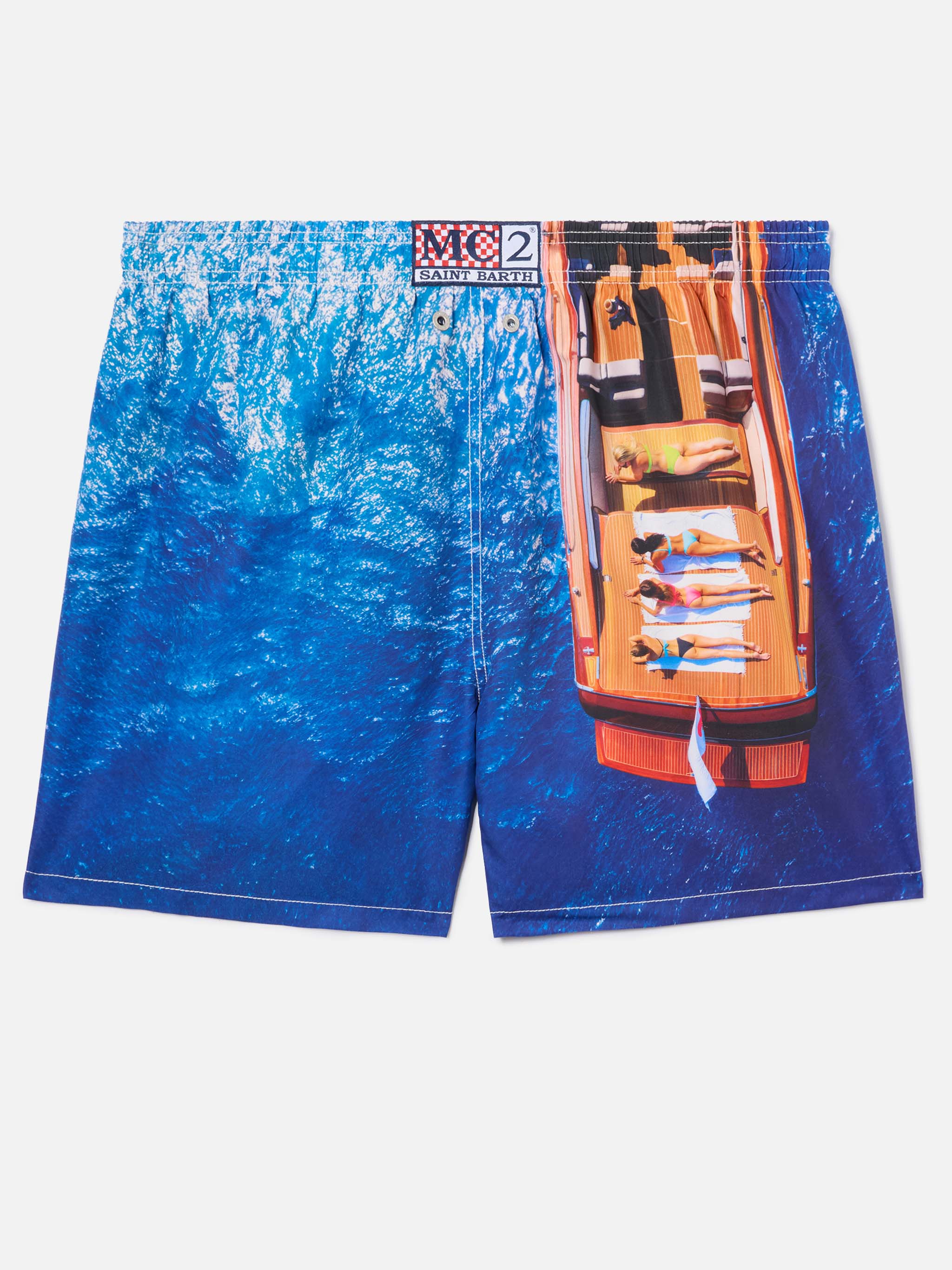 Costume mare Gustavia con stampa italian summer | Special Edition - Image 2