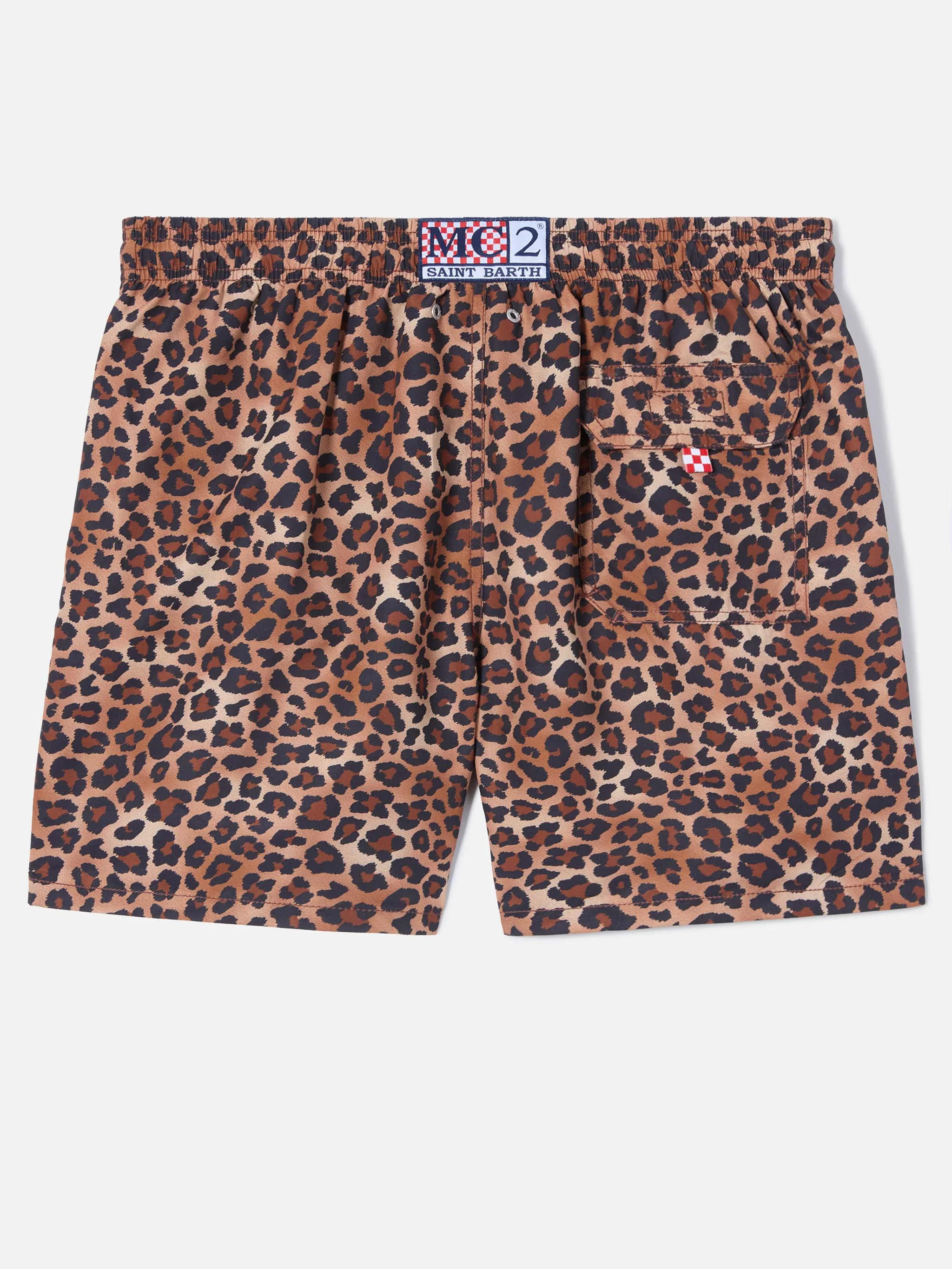 Costume mare Gustavia con stampa leopardata - Image 2