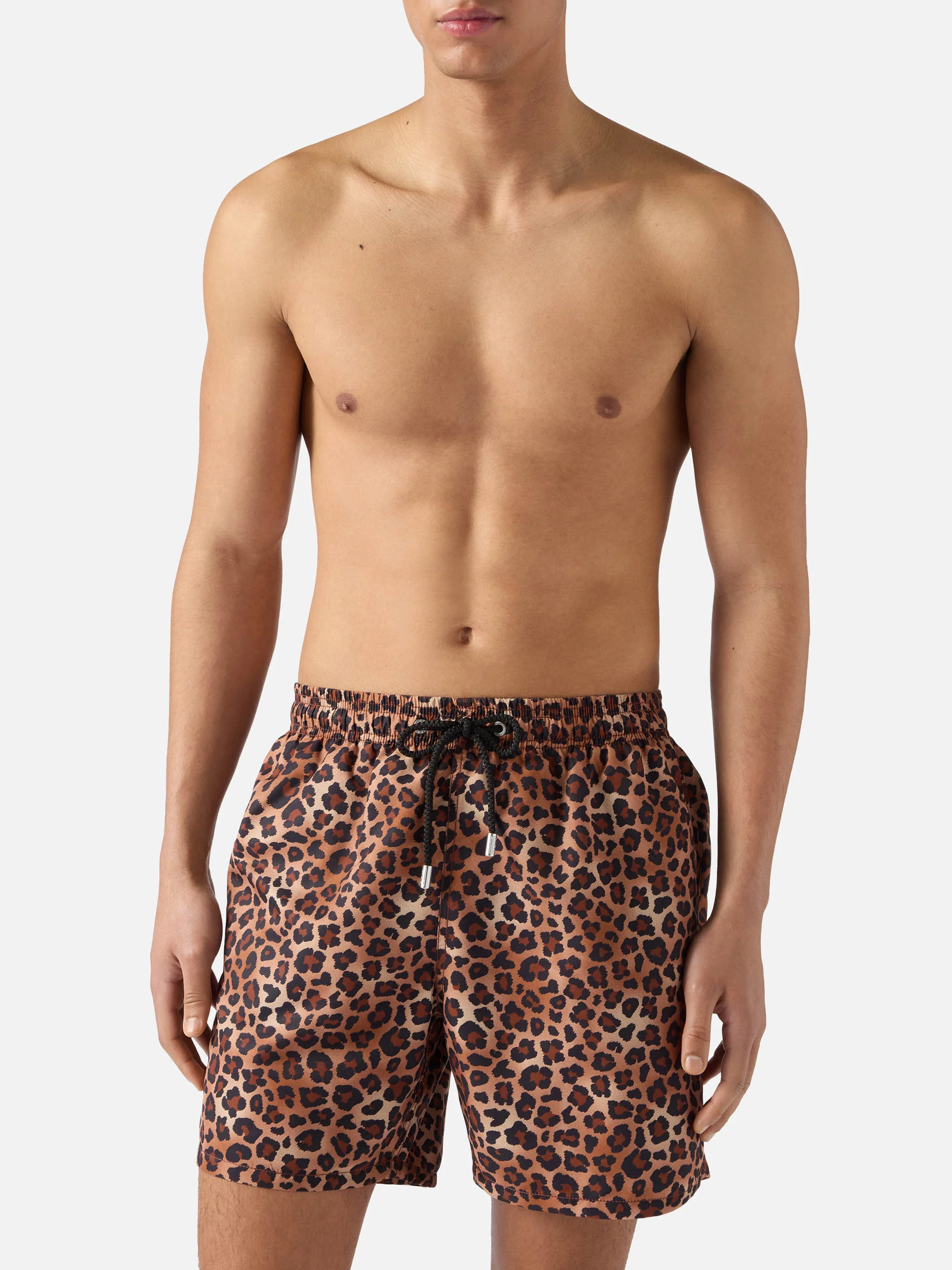 Costume mare Gustavia con stampa leopardata - Image 3