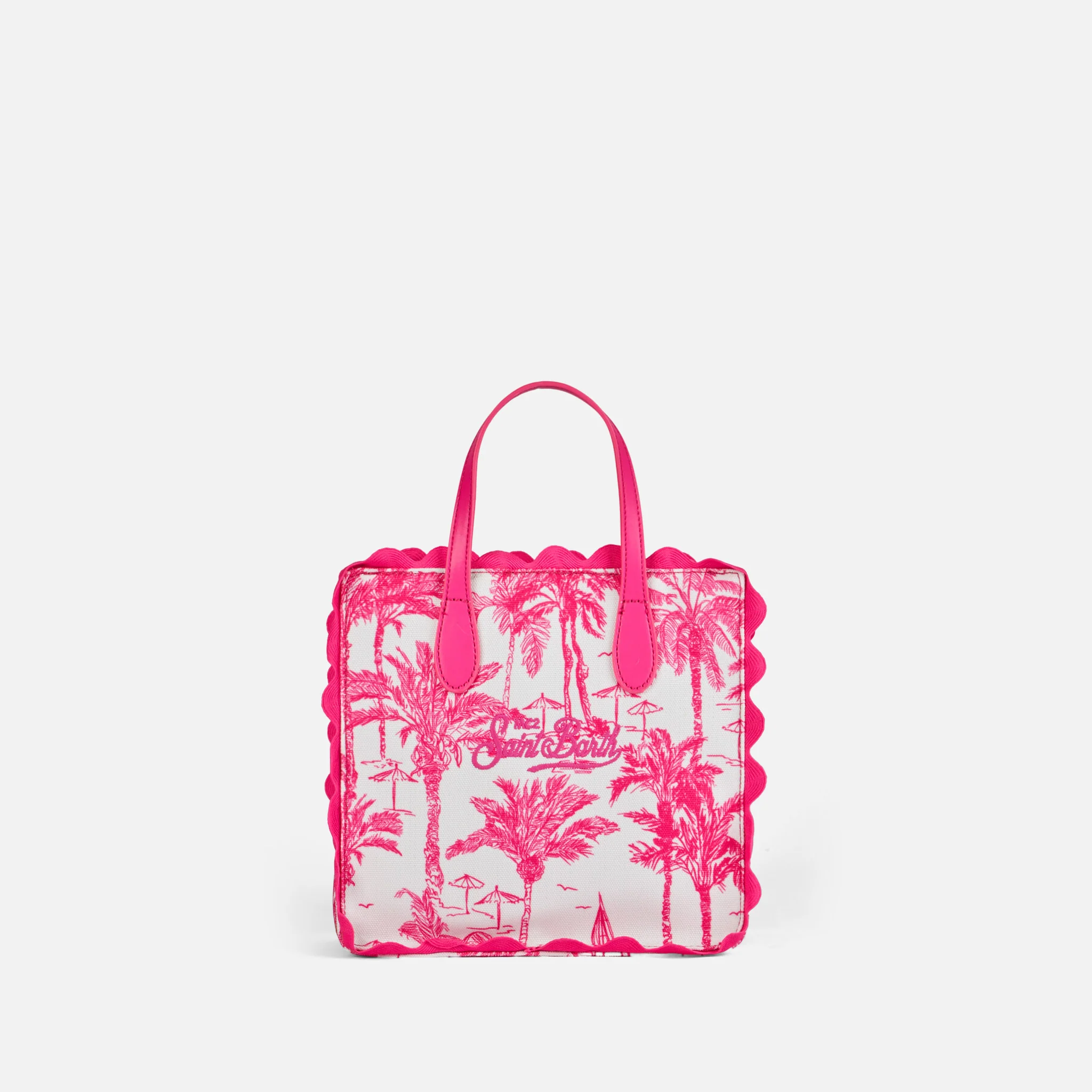 Borsa Vivian in cotone con stampa toile de jouy - Image 5