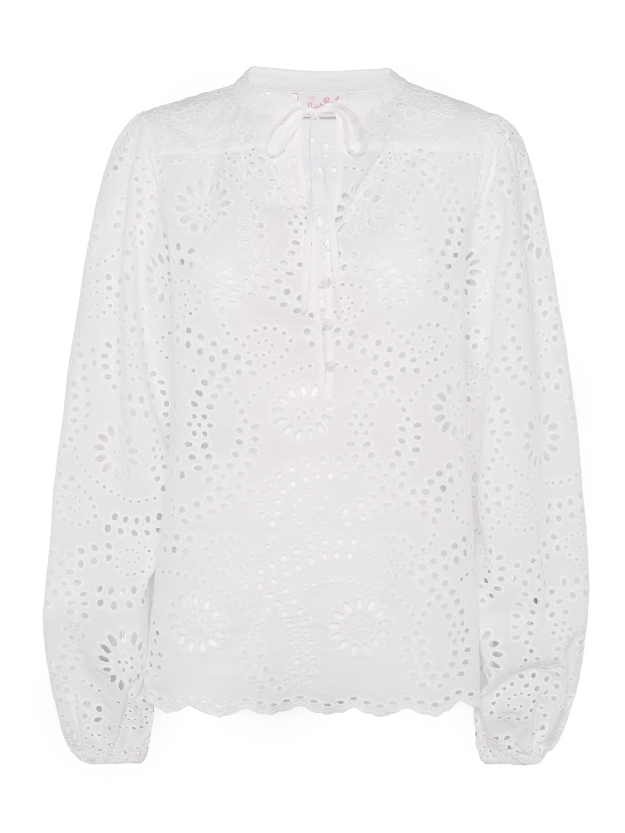Harper blusa in Sangallo bianco - Image 5