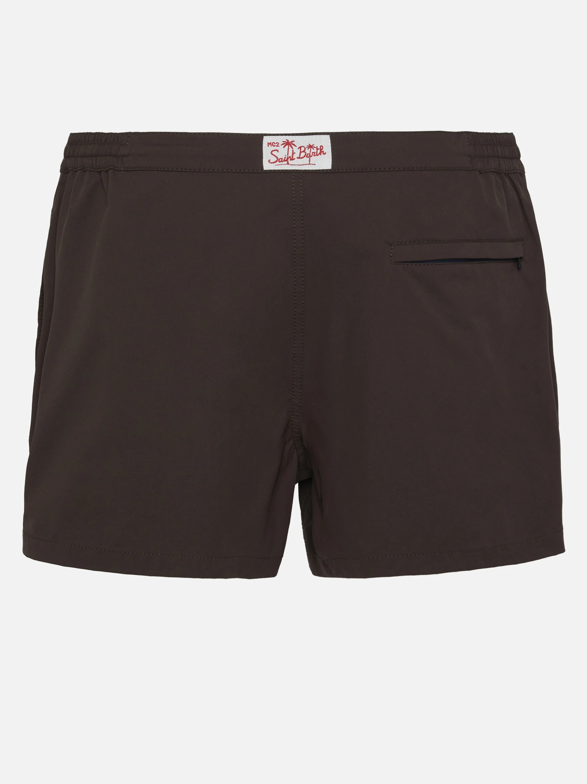 Costume mare Harrys marrone cammello a taglio aderente - Image 2