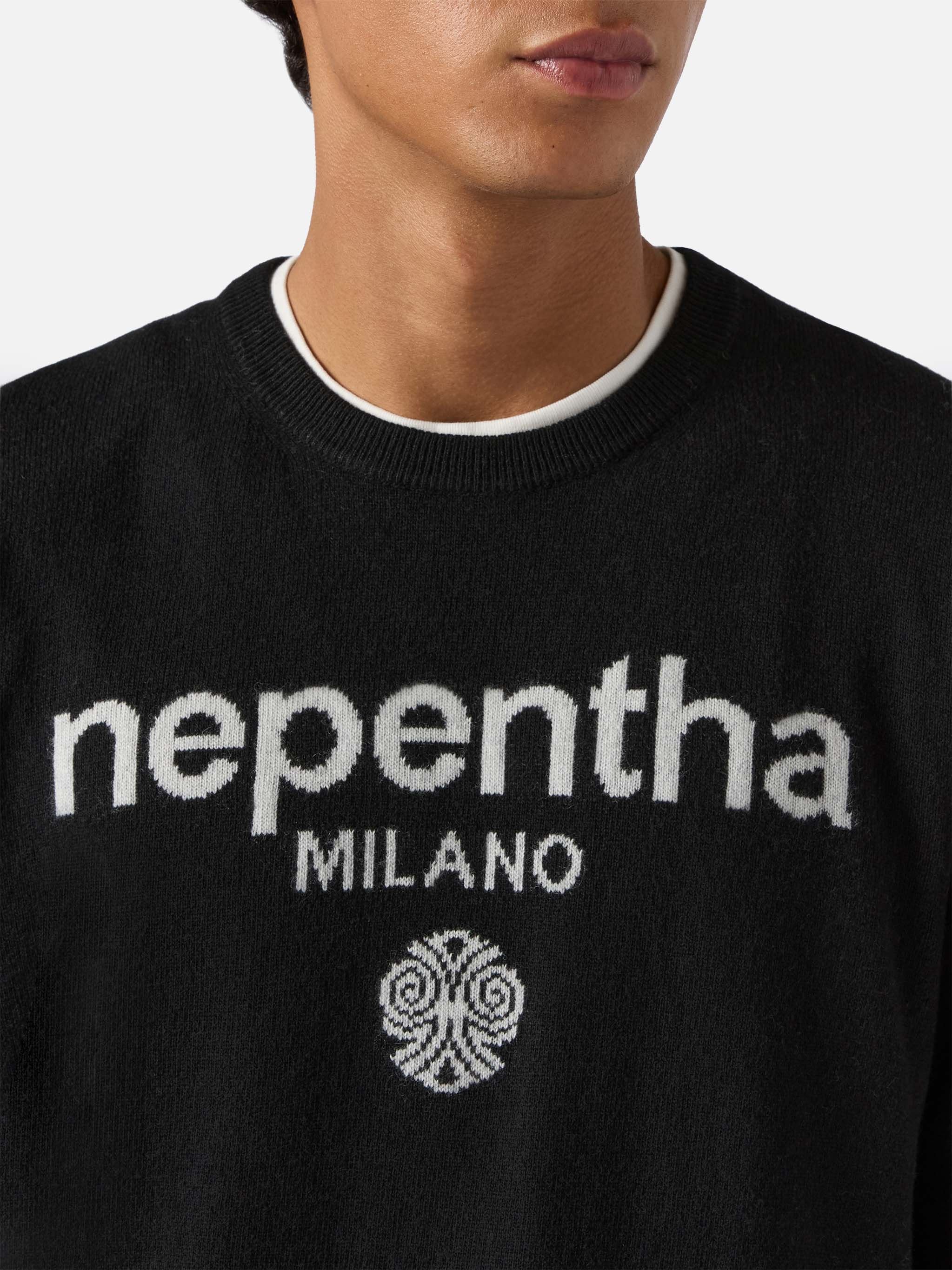 Girocollo Heron light con jacquard Nepentha | NEPENTHA SPECIAL EDITION - Image 2
