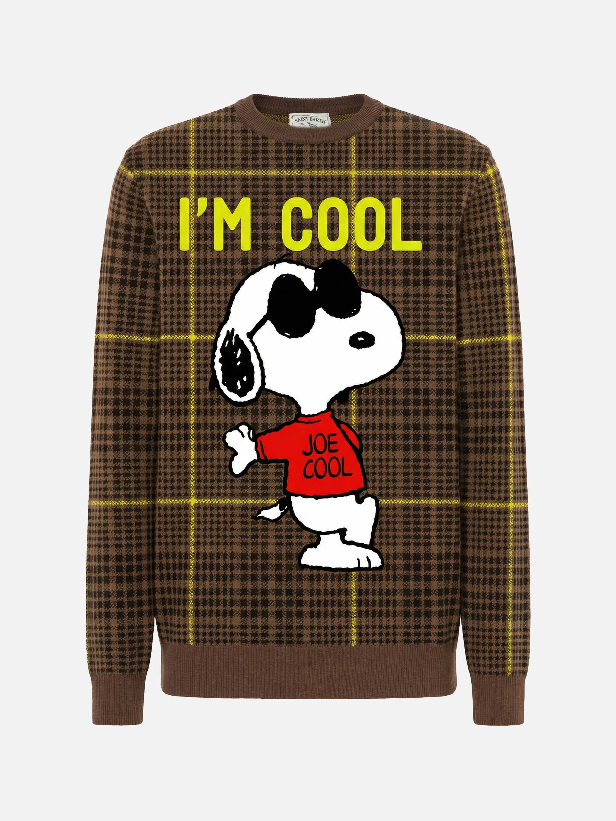 Maglione Heron P jacquard Snoopy Principe di Galles | SNOOPY – EDIZIONE SPECIALE PEANUTS™ - Image 3