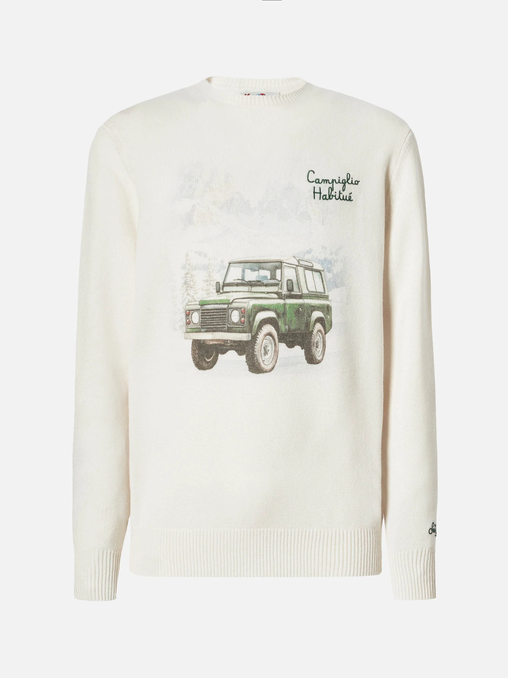 Maglione Heron Print con stampa Campiglio Road - Image 5