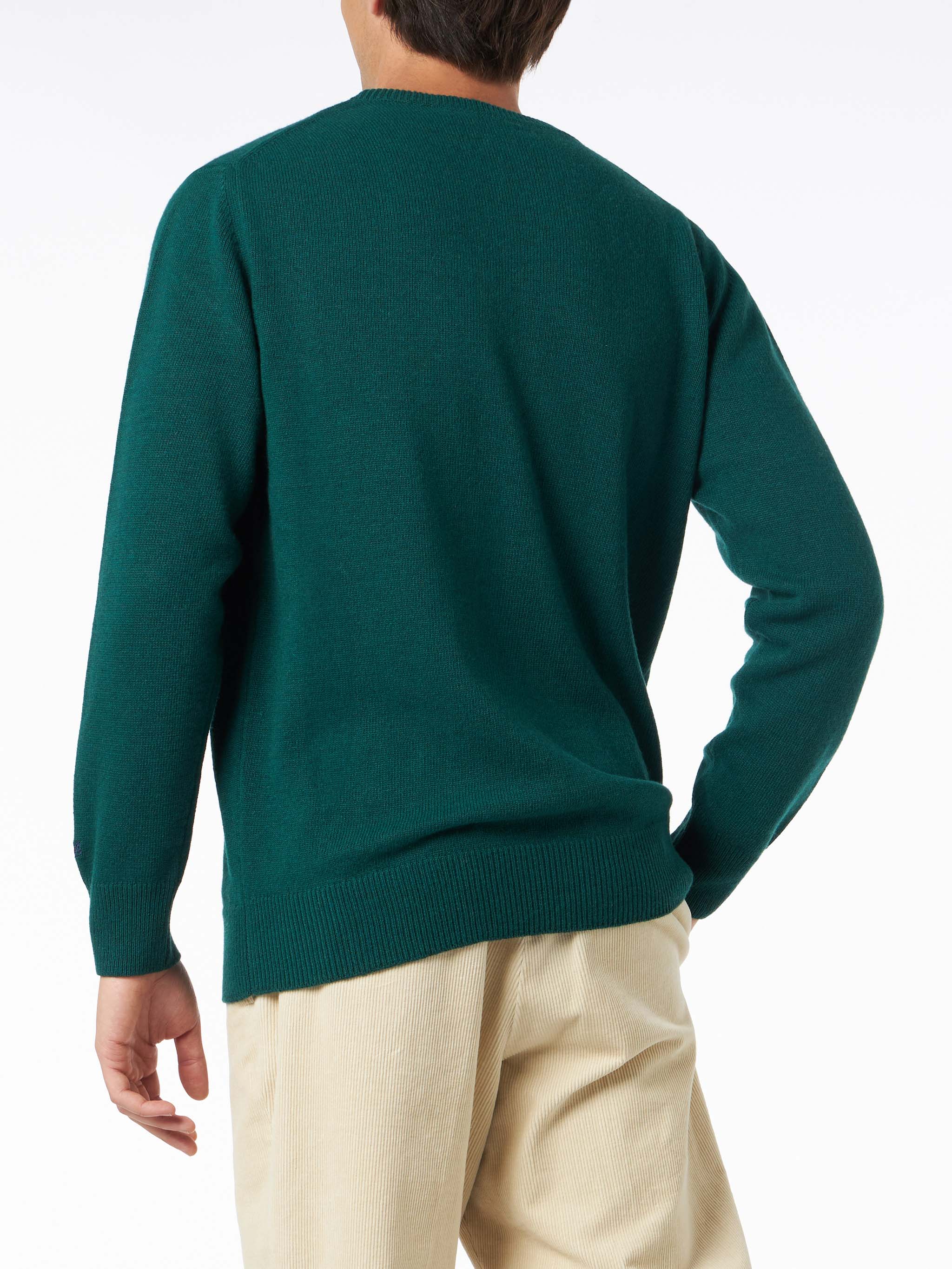 Maglione Heron verde con jacquard Mickey Mouse | DISNEY SPECIAL EDITION - Image 2
