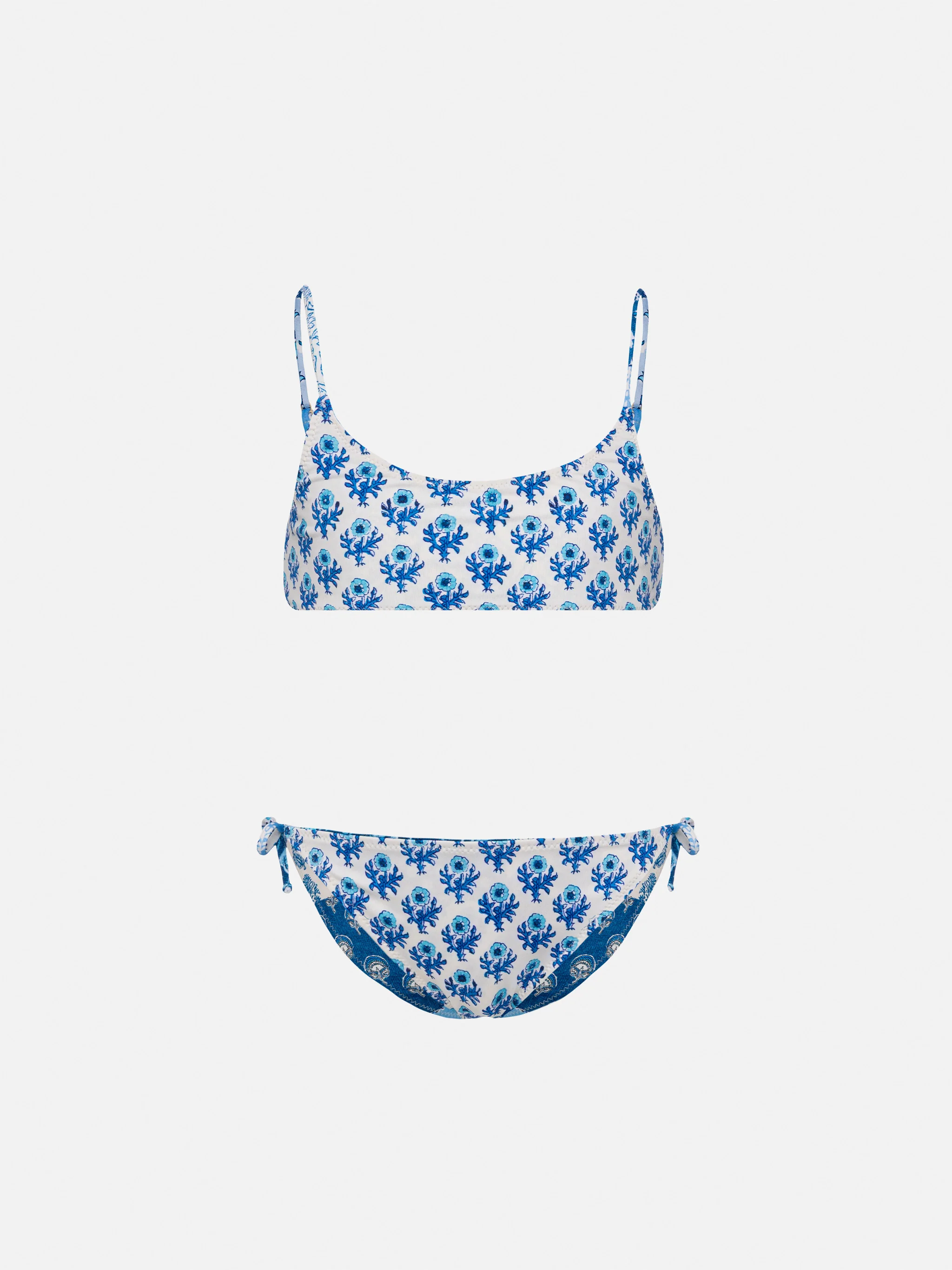 Bikini bralette Jaiden double-face con stampa floreale - Image 4