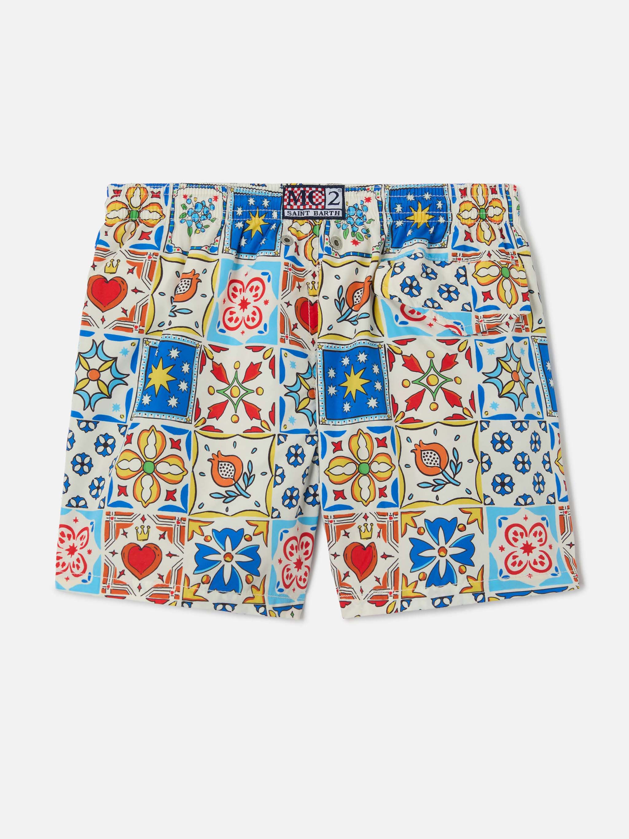 Costume Jean Lighting 70 con stampa maiolica all-over - Image 2
