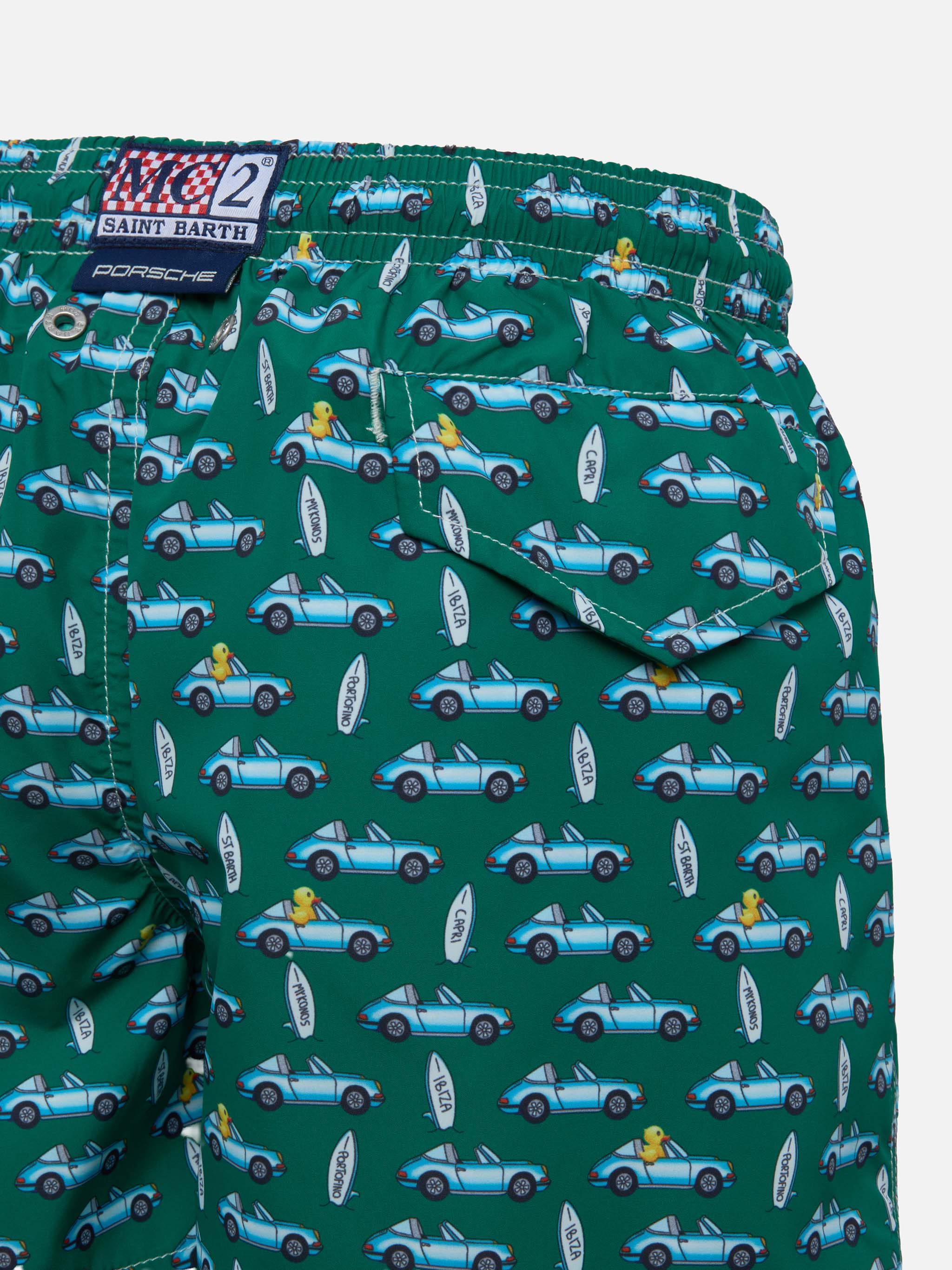 Costume mare Jean Lighting in tessuto leggero con stampa Porsche | PORSCHE SPECIAL EDITION - Image 3