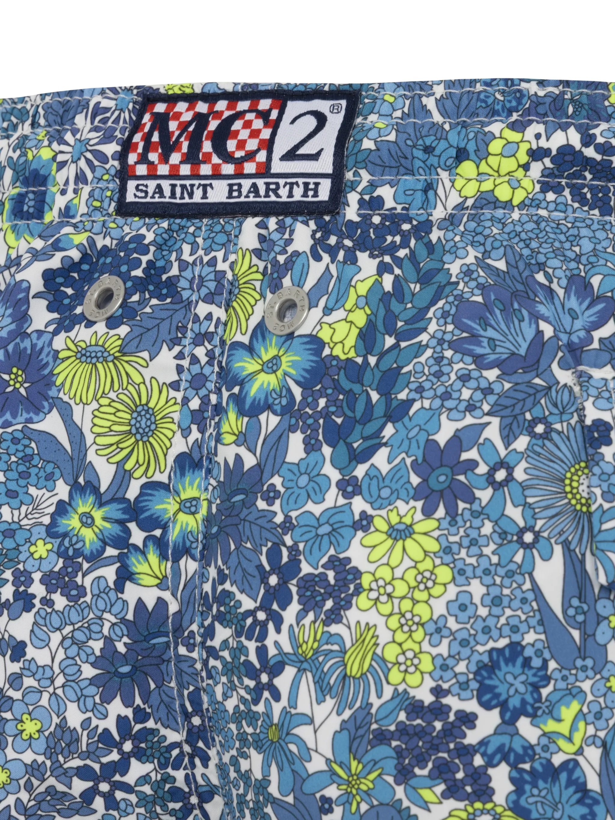 Costume mare Jean Lighting in tessuto leggero con stampa Margaret Annie | MADE WITH LIBERTY FABRIC - Image 3
