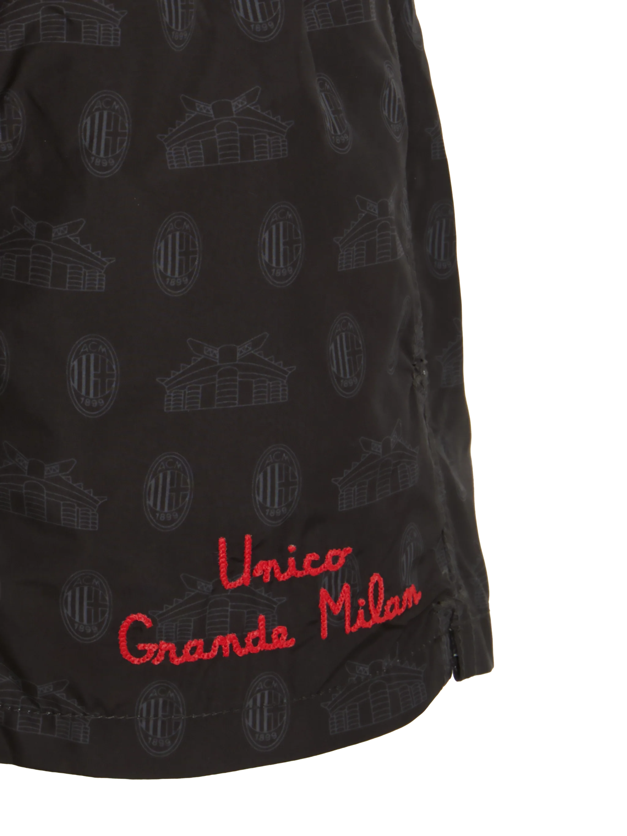 Costume mare Jean Lighting in tessuto leggero con stampa logo Milan | AC MILAN SPECIAL EDITION - Image 3