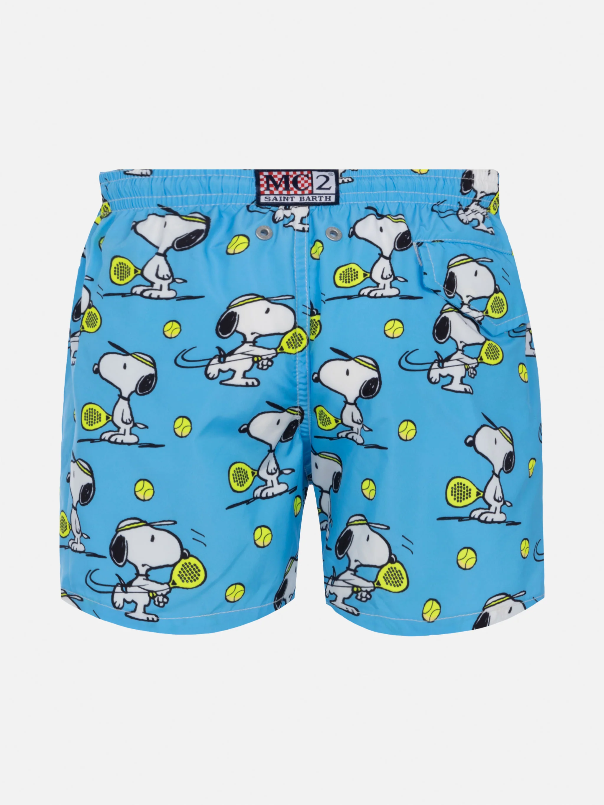 Costume mare Jean Lighting in tessuto leggero con stampa Snoopy giocatore di padel | SNOOPY PEANUTS® SPECIAL EDITION - Image 2