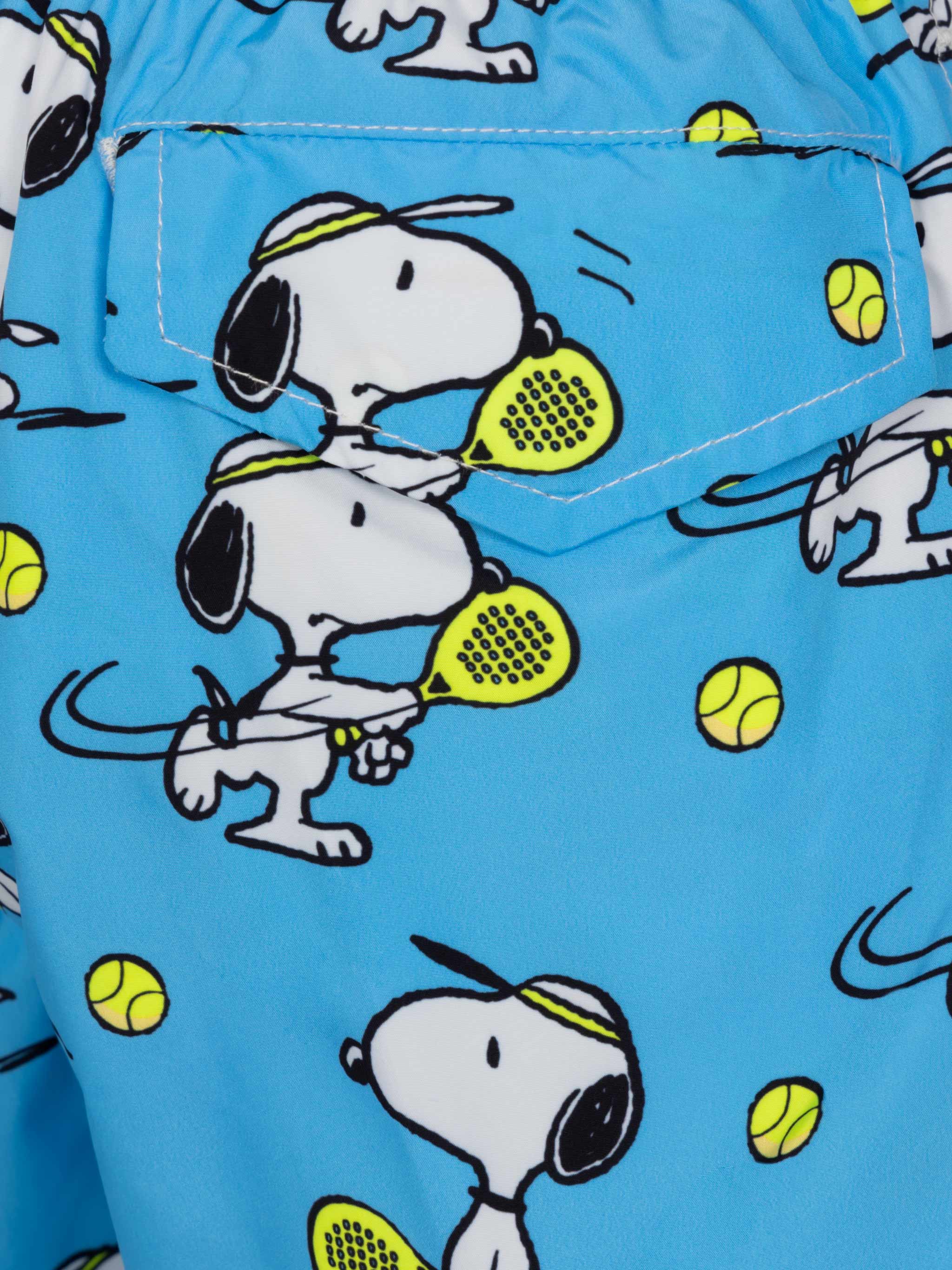 Costume mare Jean Lighting in tessuto leggero con stampa Snoopy giocatore di padel | SNOOPY PEANUTS® SPECIAL EDITION - Image 3