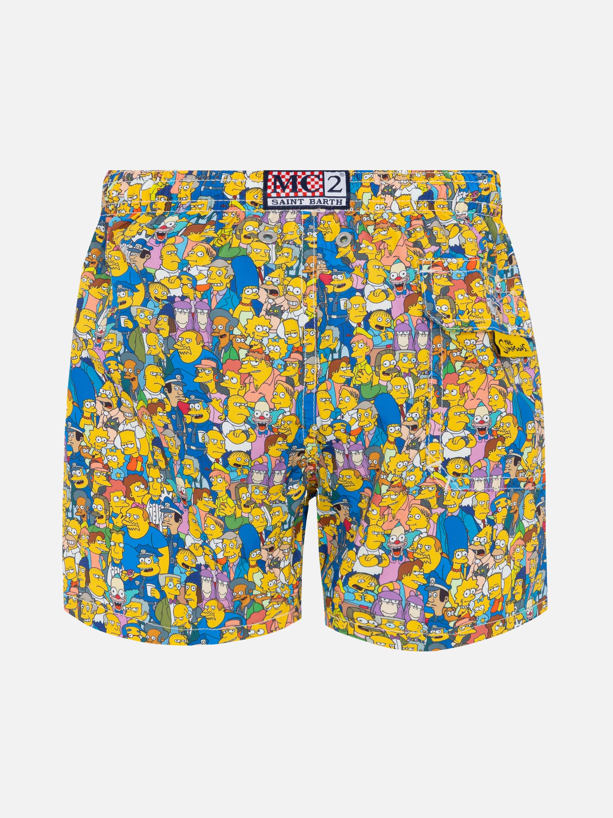 Costume mare Jean Lighting in tessuto leggero con stampa The Simpson team | THE SIMPSON SPECIAL EDITION - Image 2