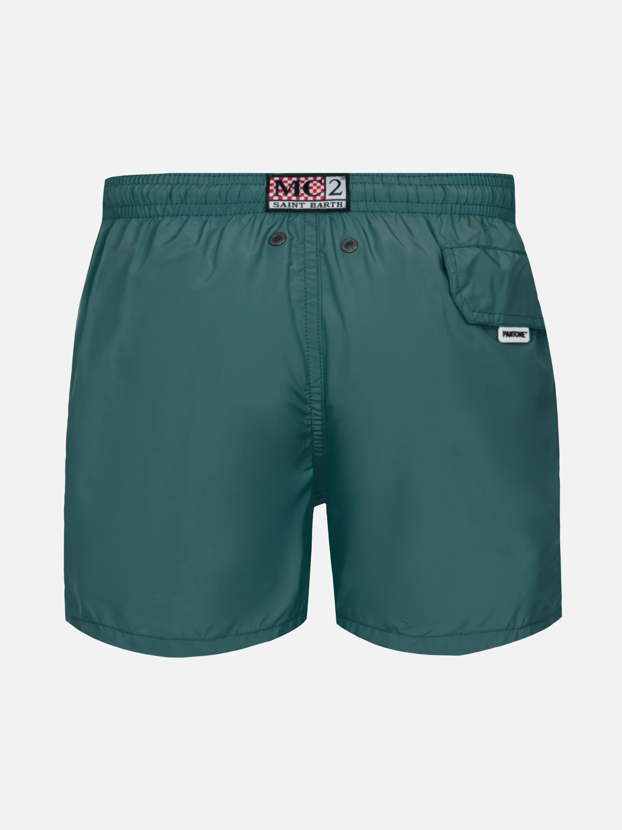Costume mare Jean Lighting Pantone in tessuto leggero verde British | PANTONE® SPECIAL EDITION - Image 2