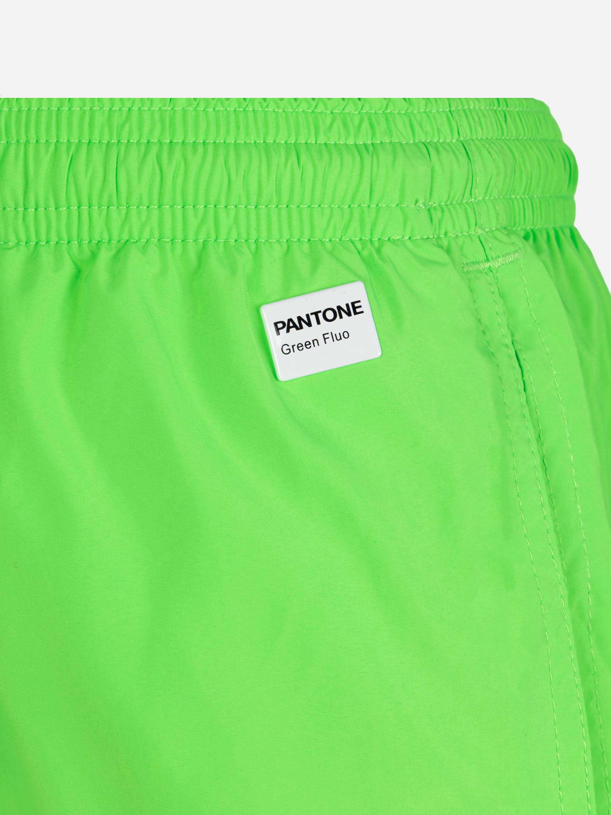 Costume mare Jean Lighting Pantone in tessuto leggero verde fluo | PANTONE® SPECIAL EDITION - Image 3