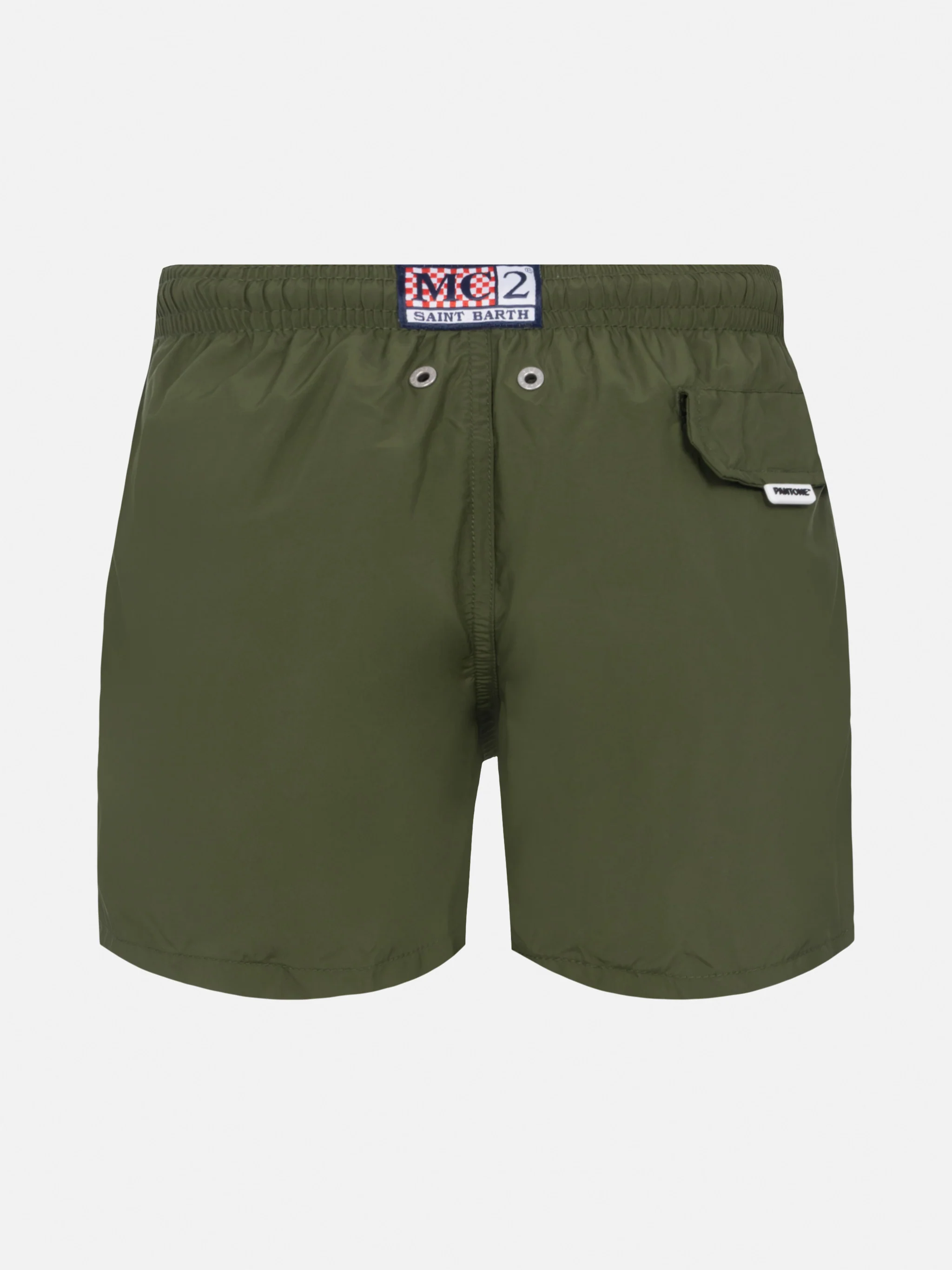 Costume mare Jean Lighting Pantone in tessuto leggero verde militare | PANTONE® SPECIAL EDITION - Image 2