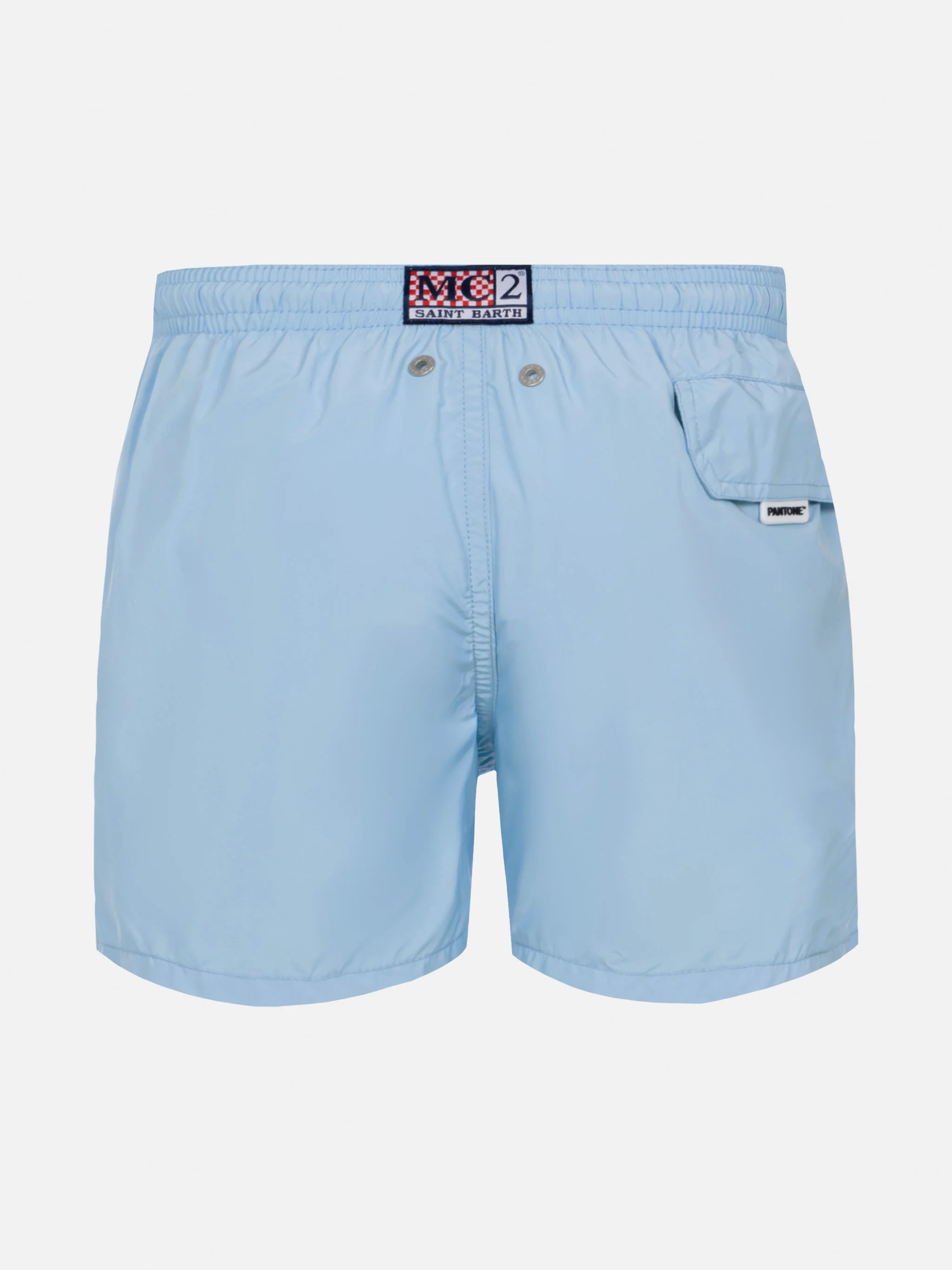 Costume mare Jean Lighting Pantone in tessuto leggero azzurro cielo | PANTONE® SPECIAL EDITION - Image 2