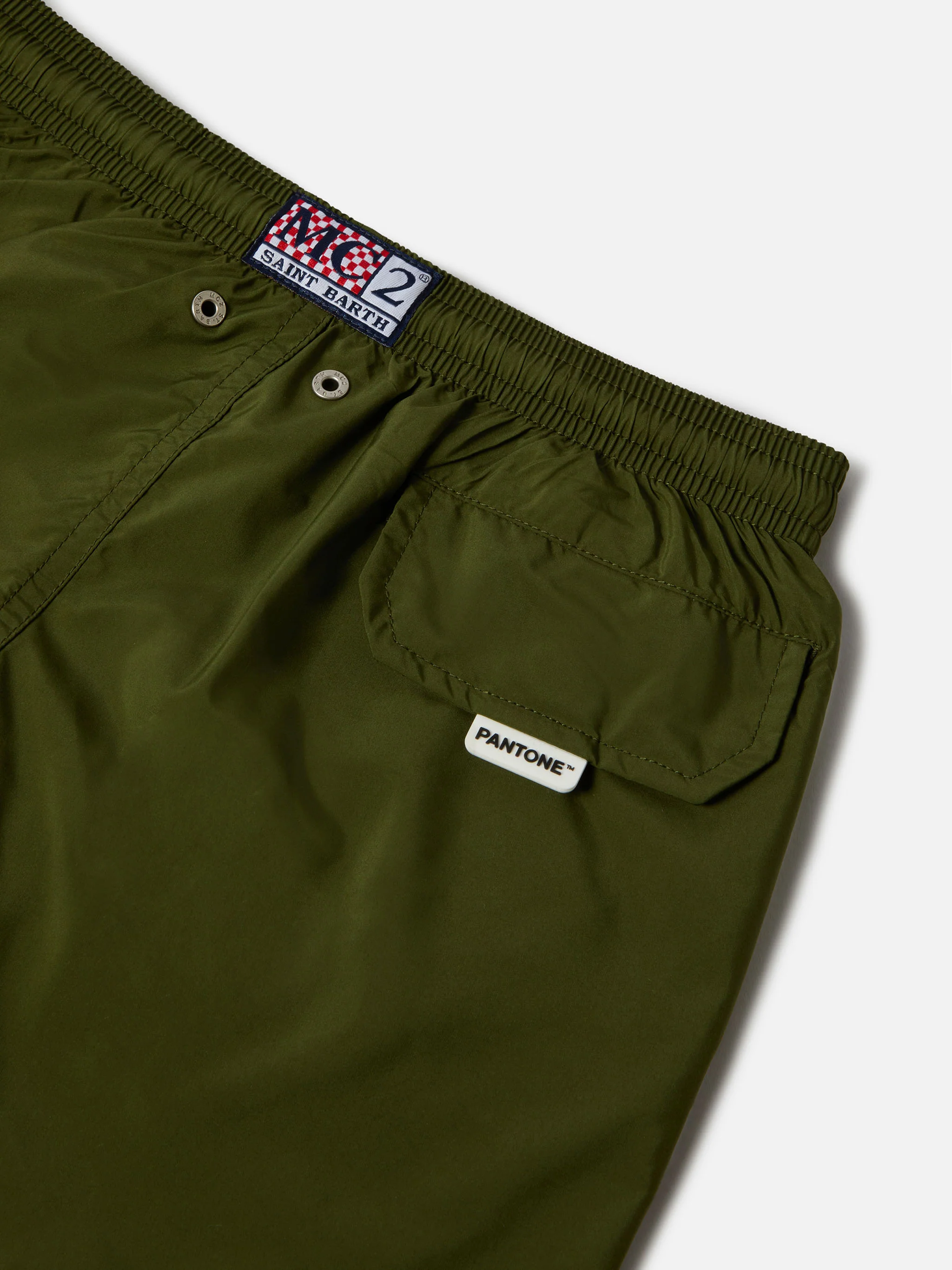 Costume Jean Lighting Pantone tinta unita Verde Militare - Image 3