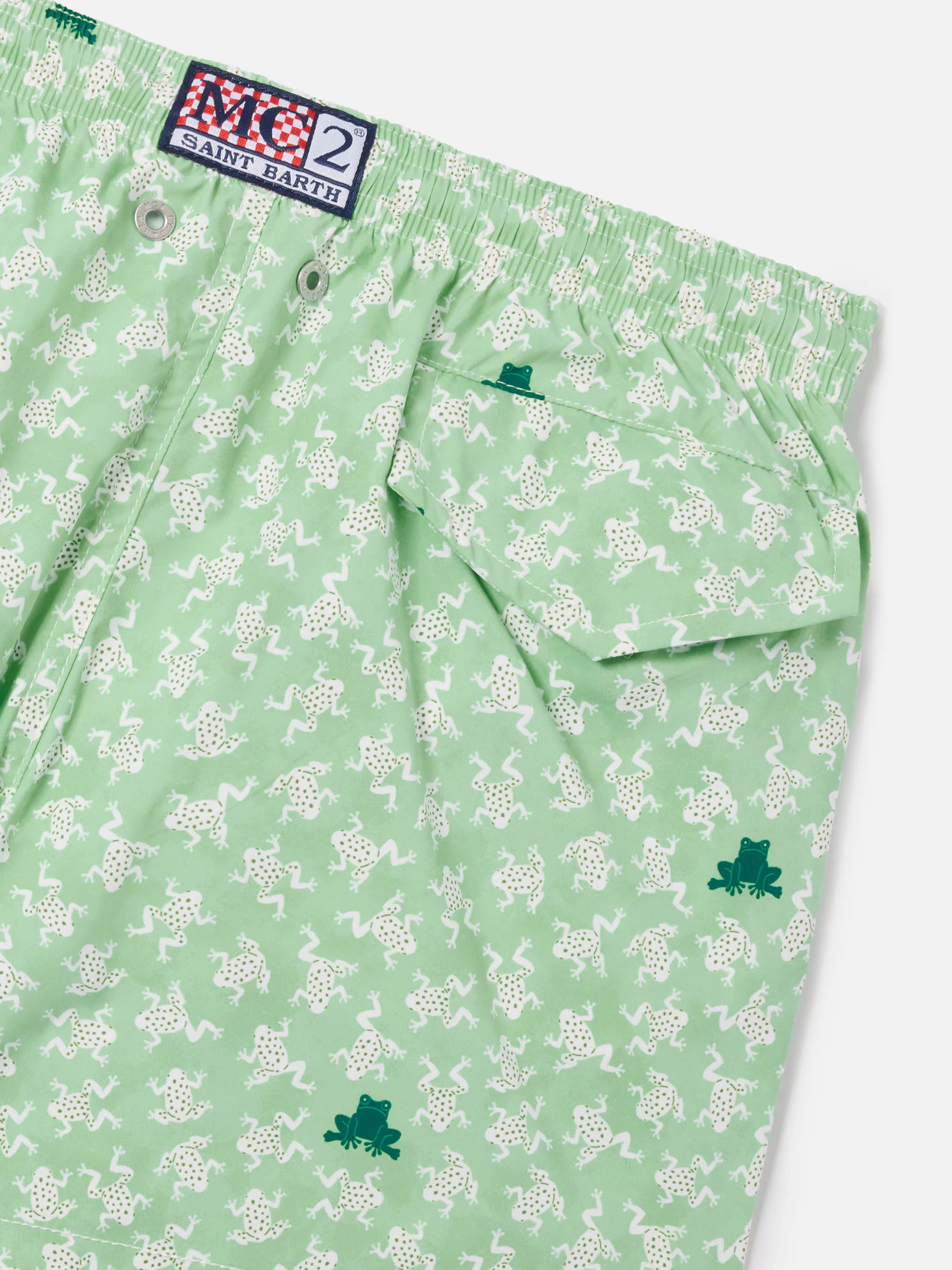 Costume Jean Lighting Stretch con stampa ranocchi all over - Image 3