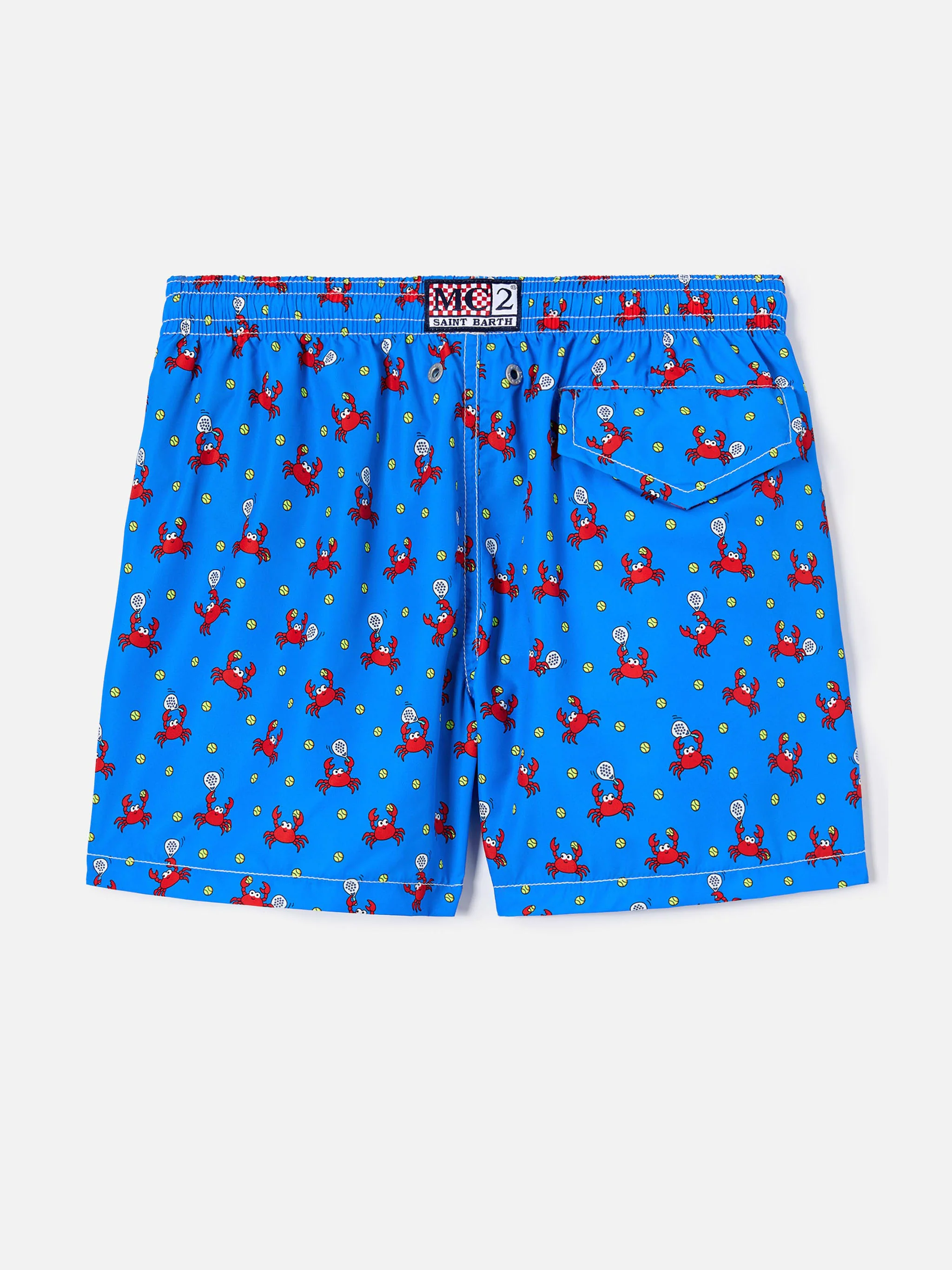 Costume Jean Lighting con stampa Granchi che giocano a padel all-over - Image 2