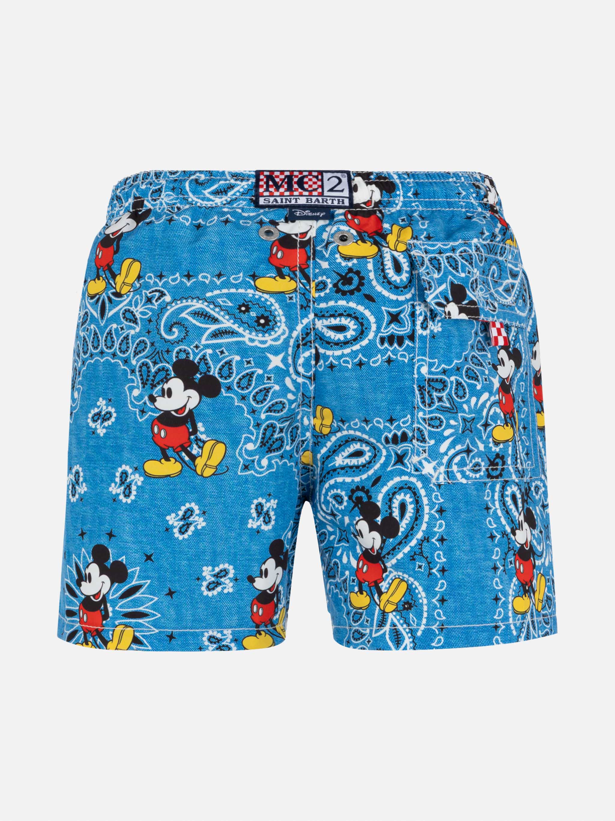 Costume mare Jean media lunghezza con stampa Mickey Mouse | DISNEY® SPECIAL EDITION - Image 2