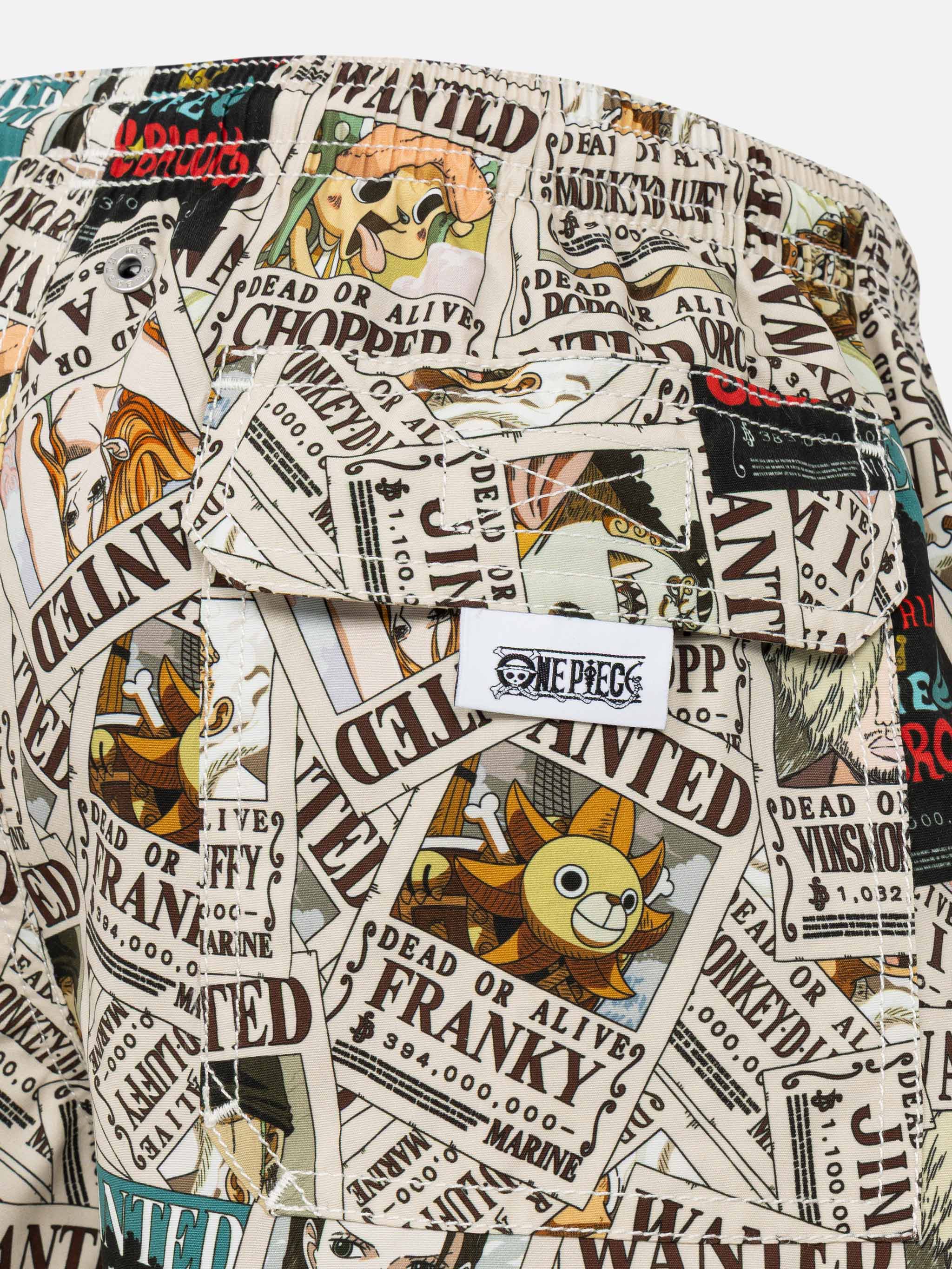 Costume mare Jean media lunghezza con stampa One Piece | ONE PIECE SPECIAL EDITION - Image 3